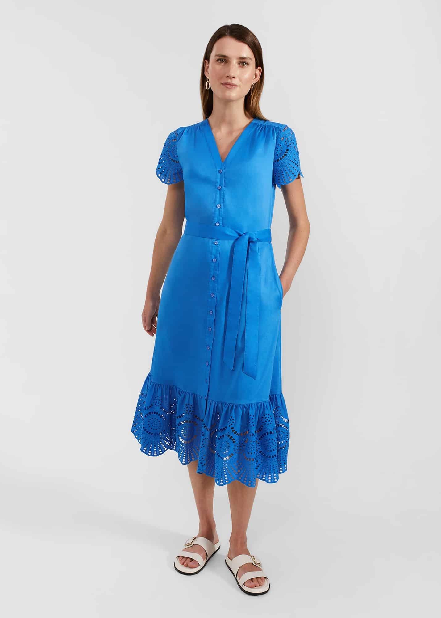 Yasmine Dress, Crystal Blue, hi-res