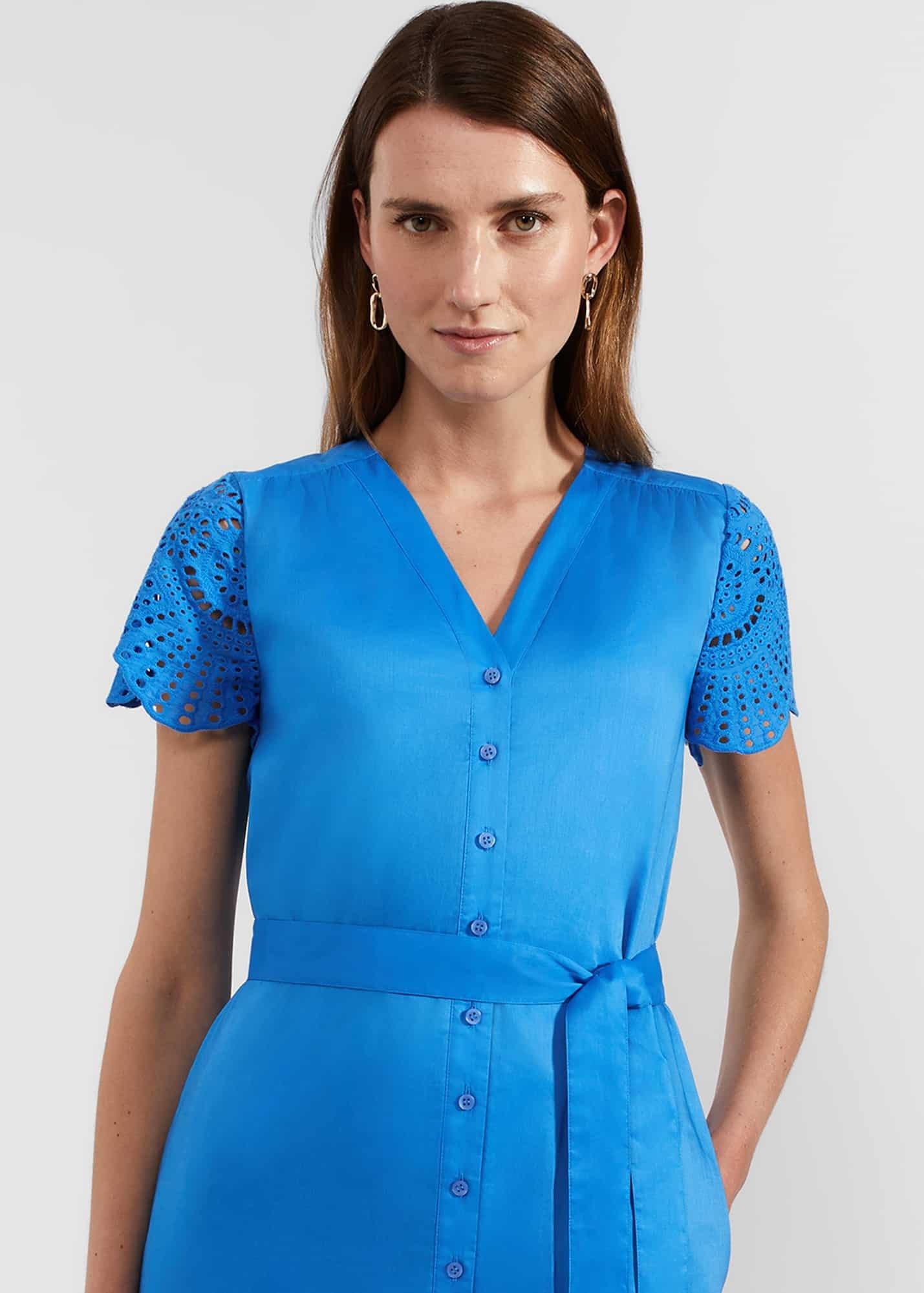 Yasmine Dress, Crystal Blue, hi-res