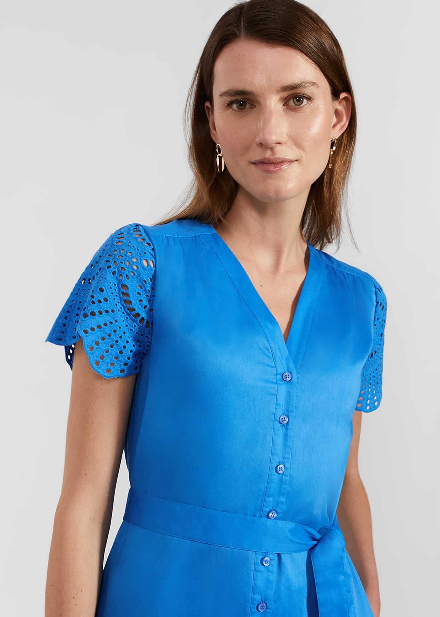 Yasmine Dress, Crystal Blue, hi-res