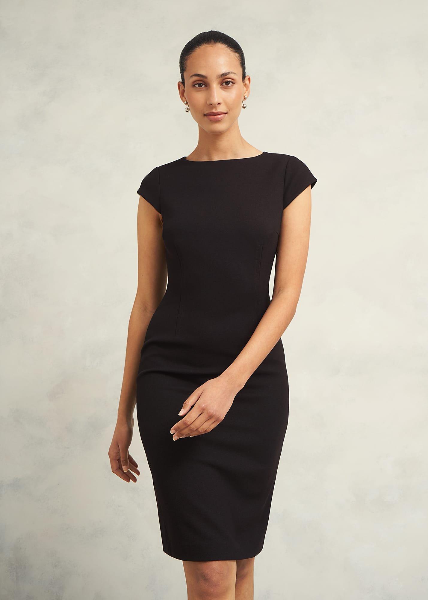 Mia Dress, Black, hi-res