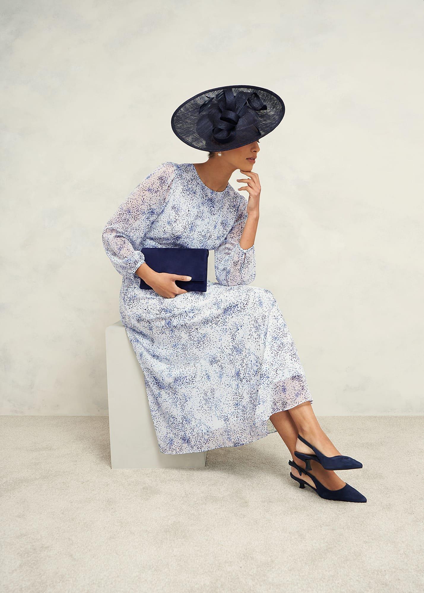Petite Mariette Dress, Blue Multi, hi-res