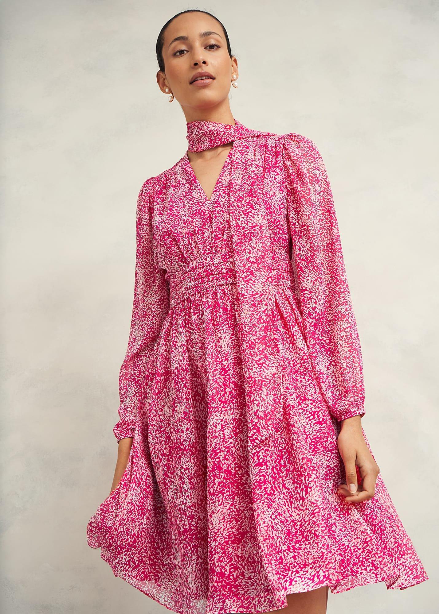 Janaya Dress, Pink Multi, hi-res