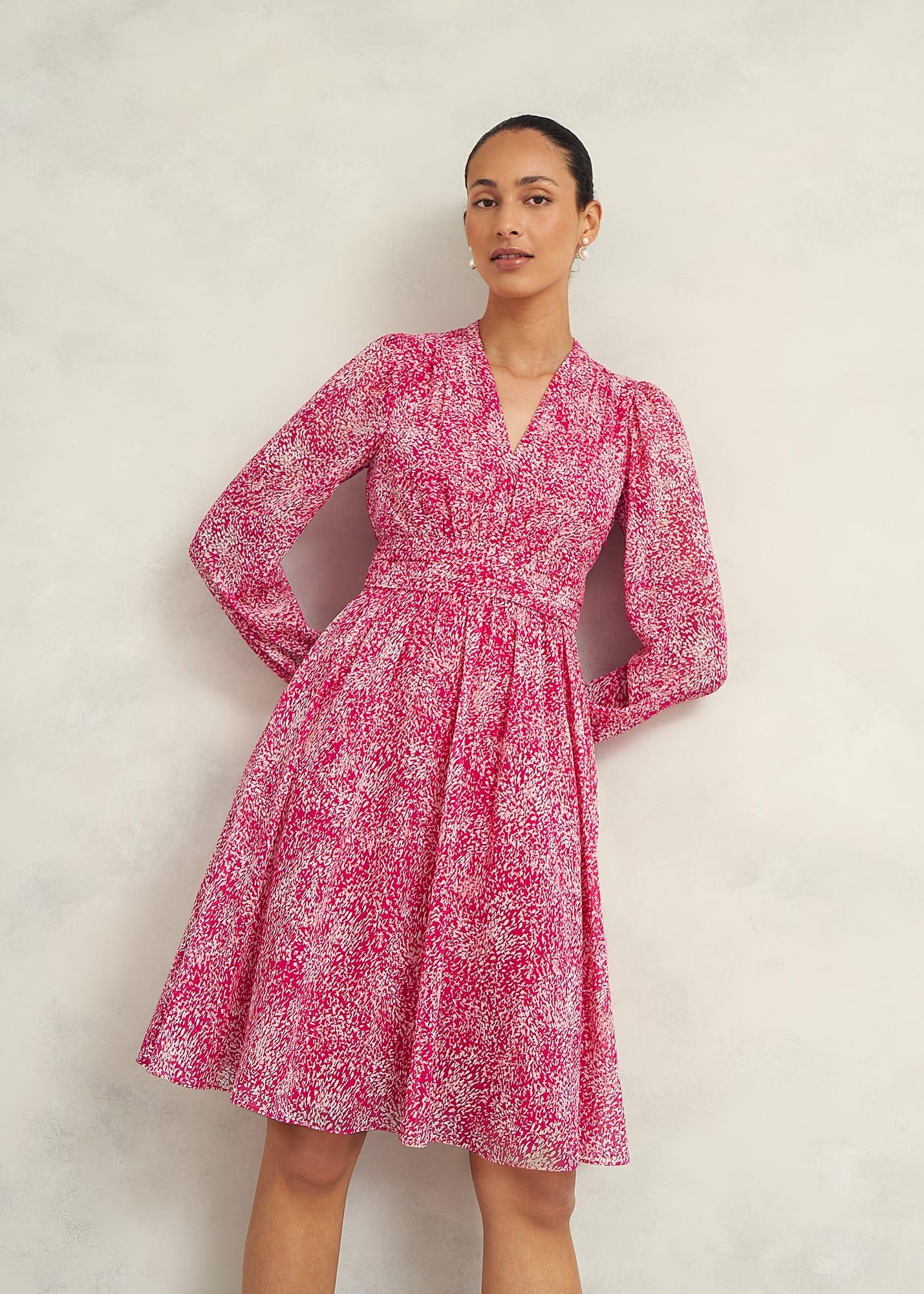 Janaya Dress, Pink Multi, hi-res