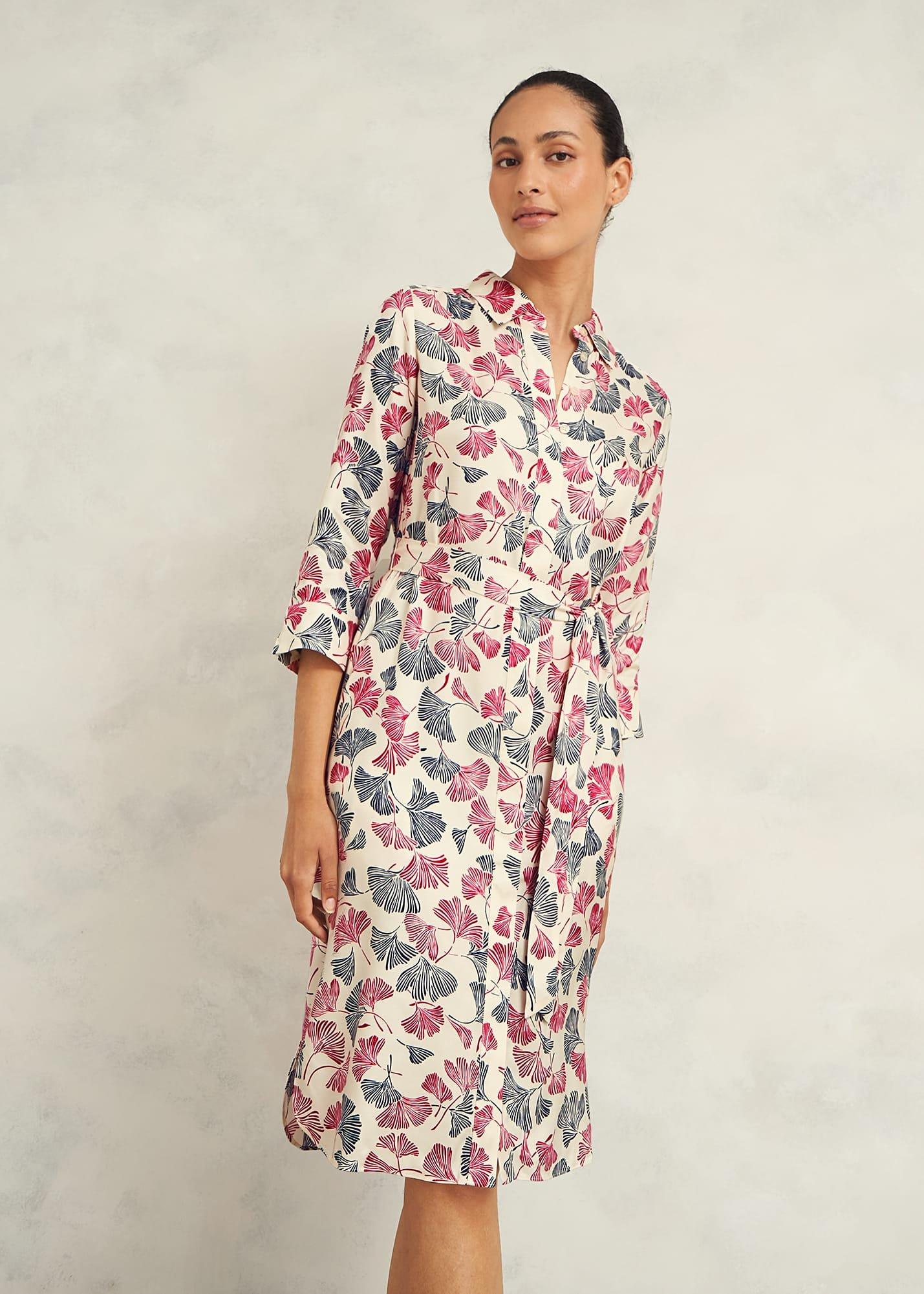 Petite Francis Dress, Cream Multi, hi-res