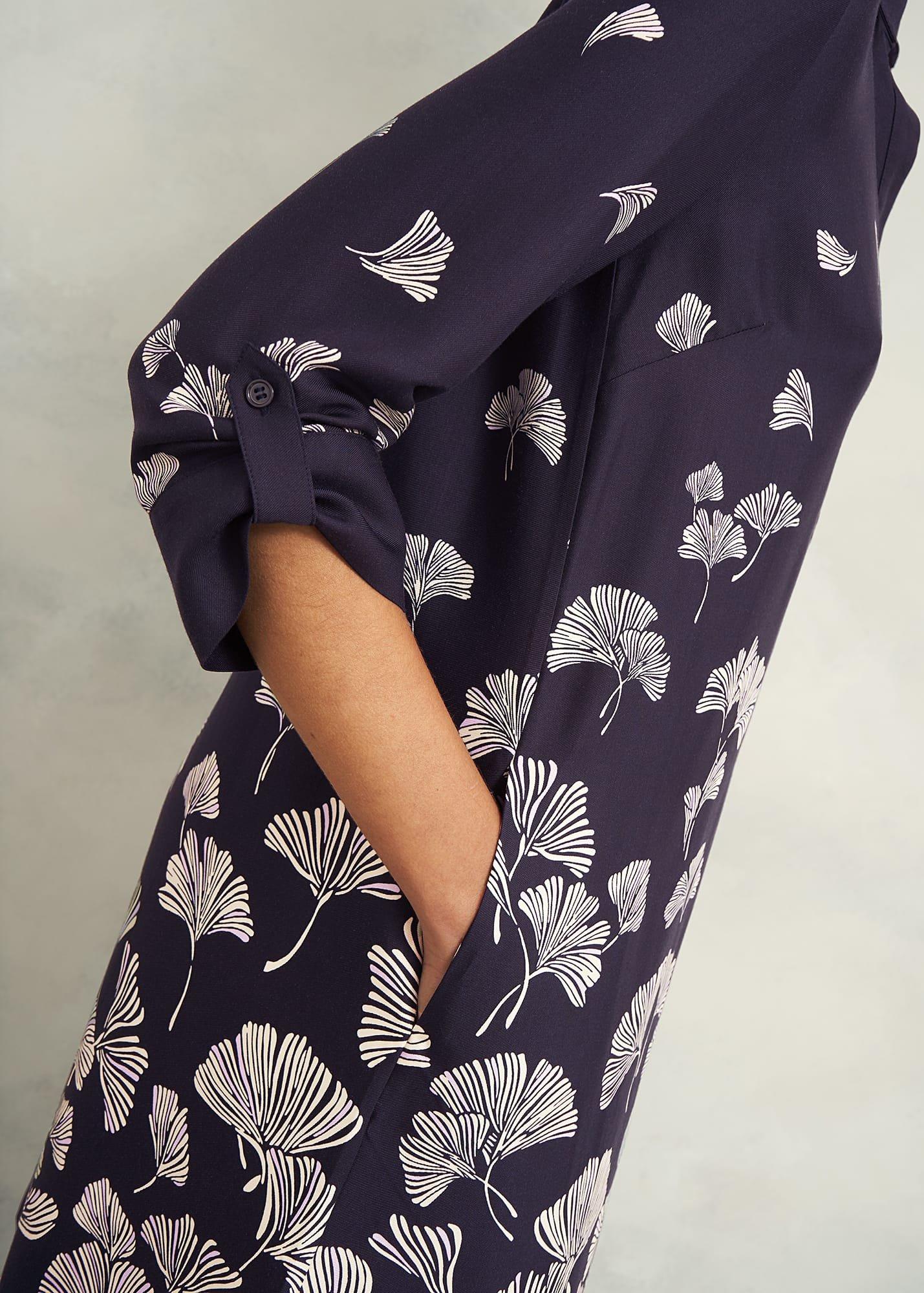 Marci Dress, Navy Multi, hi-res