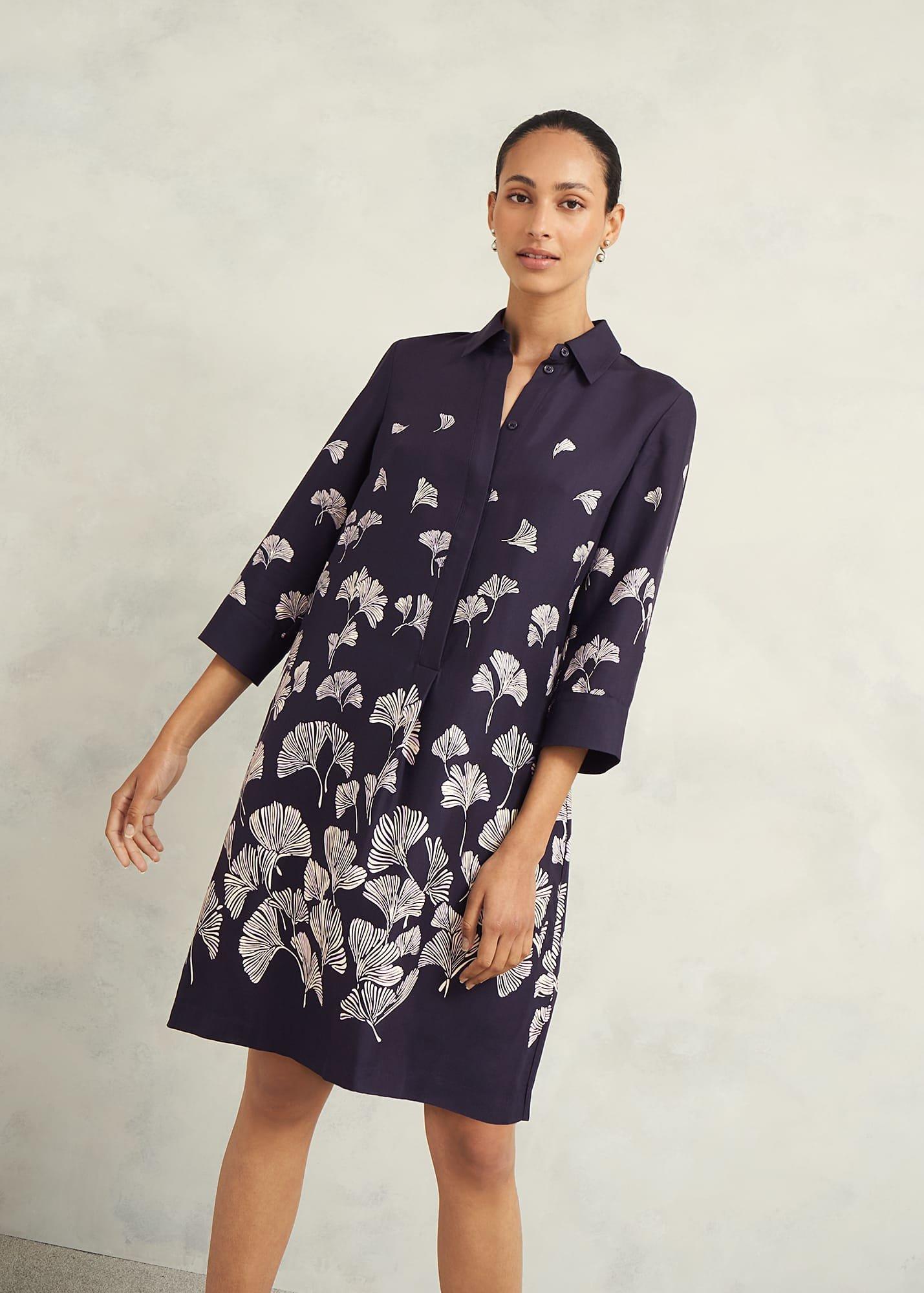 Marci Dress, Navy Multi, hi-res