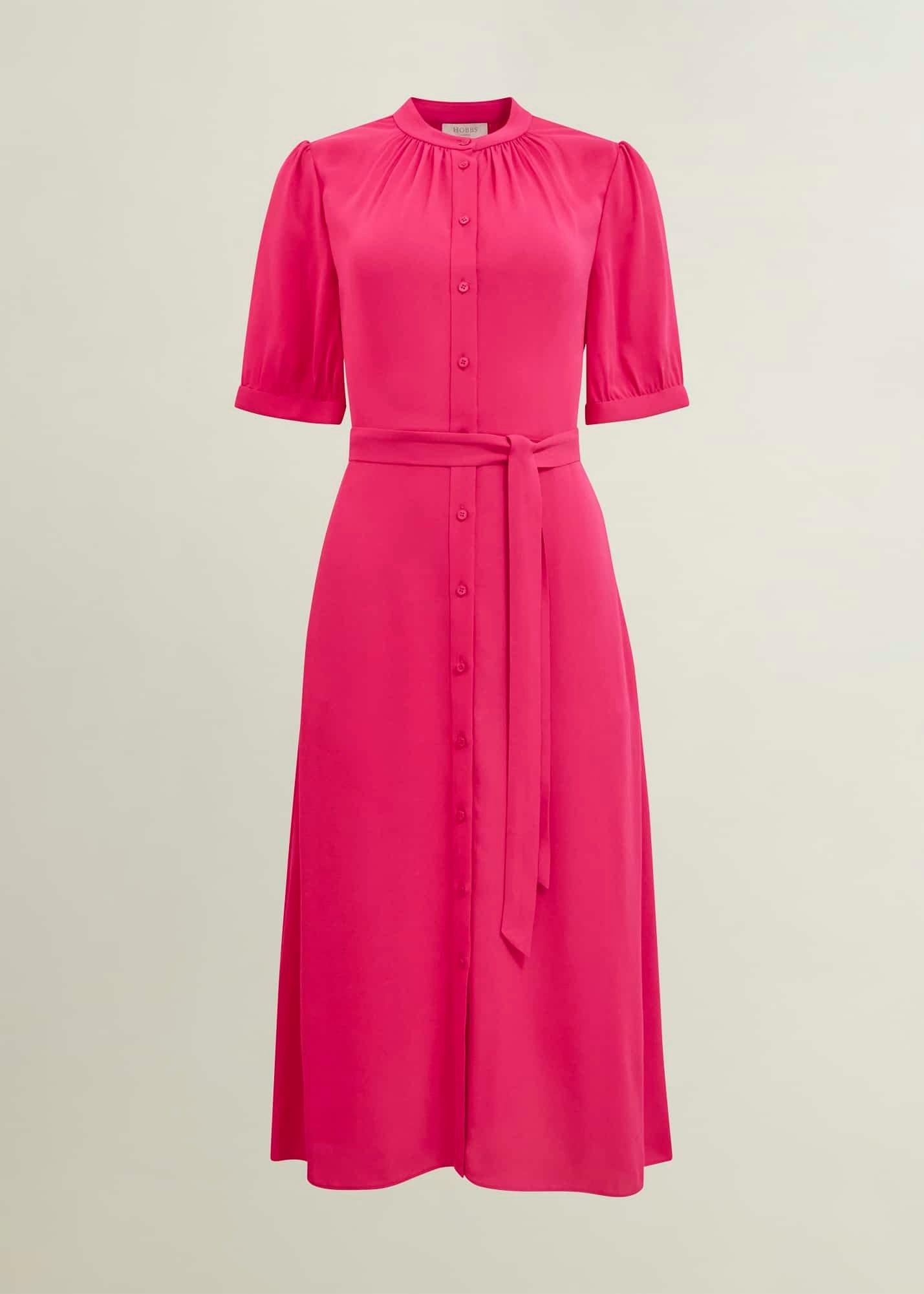 Renee Dress, Zinnia Pink, hi-res