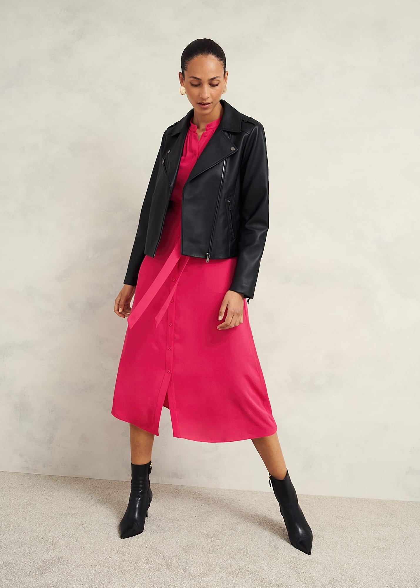 Renee Dress, Zinnia Pink, hi-res