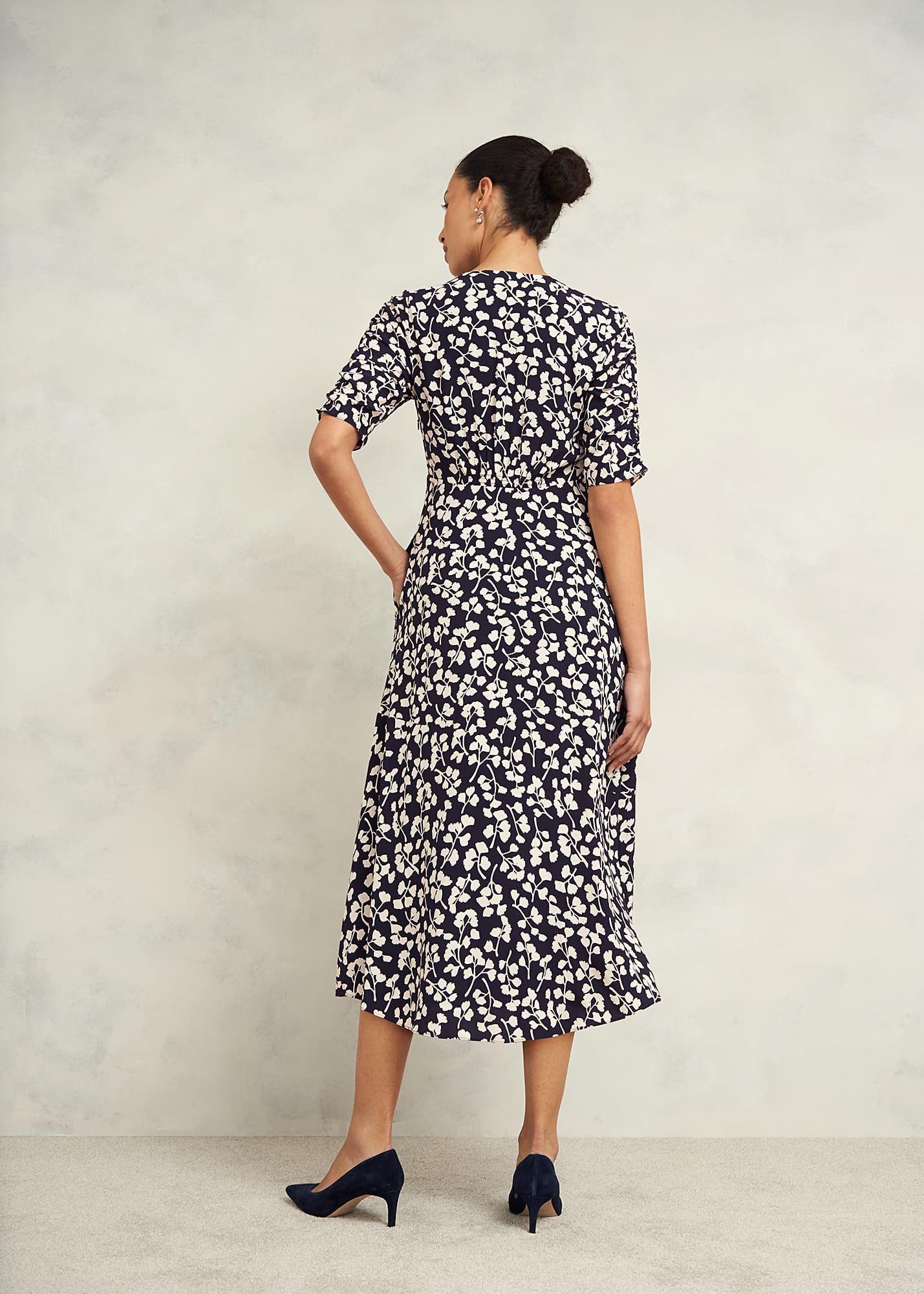 Bonnie Dress, Navy Cream, hi-res