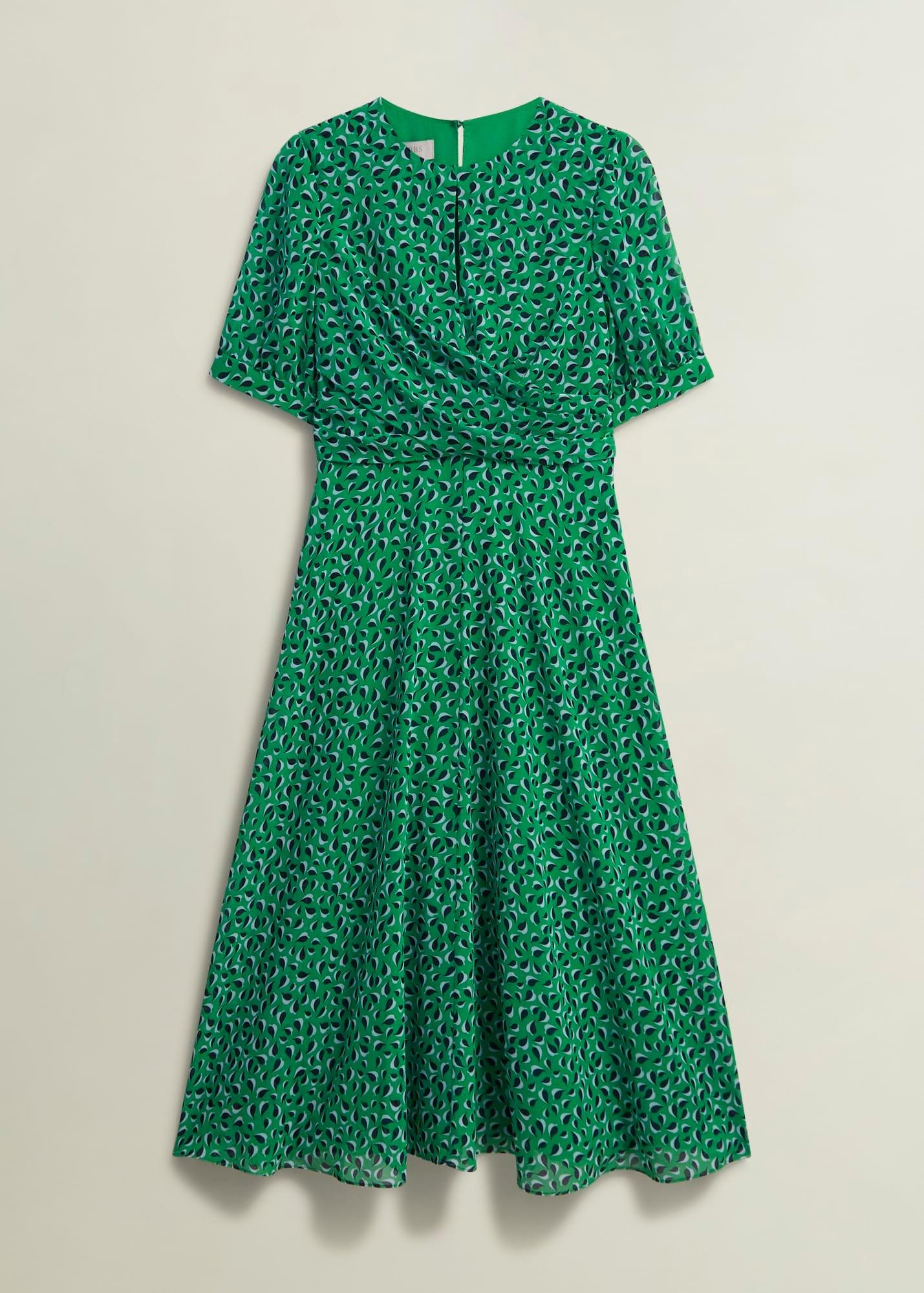 Petite Bridget Dress, Green Multi, hi-res