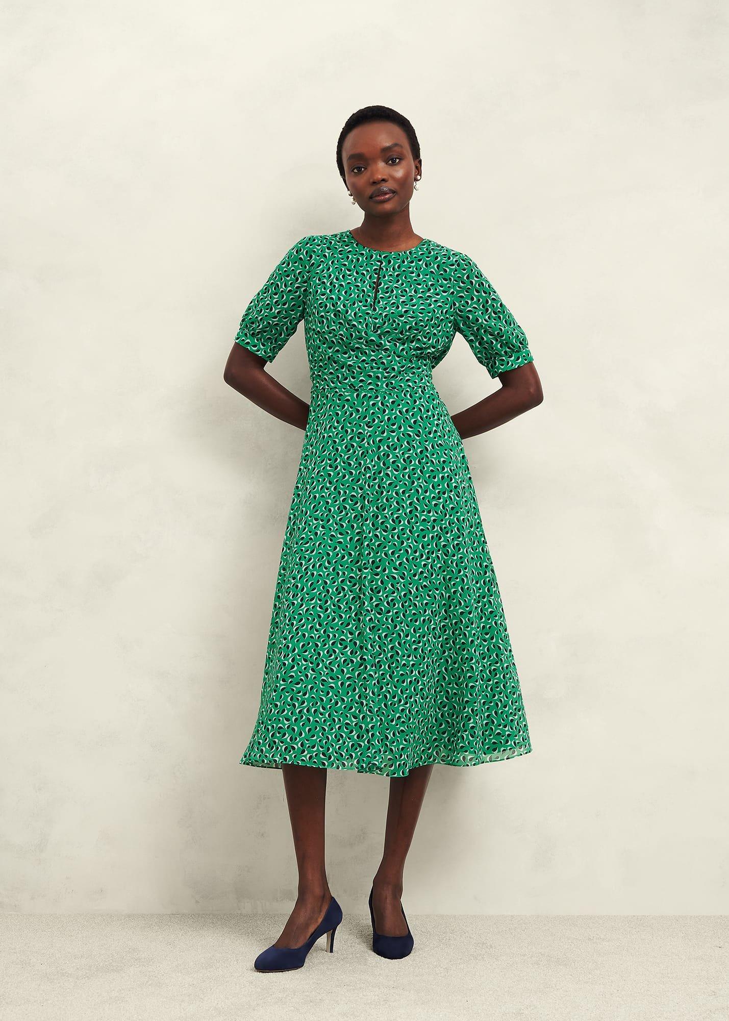Petite Bridget Dress, Green Multi, hi-res