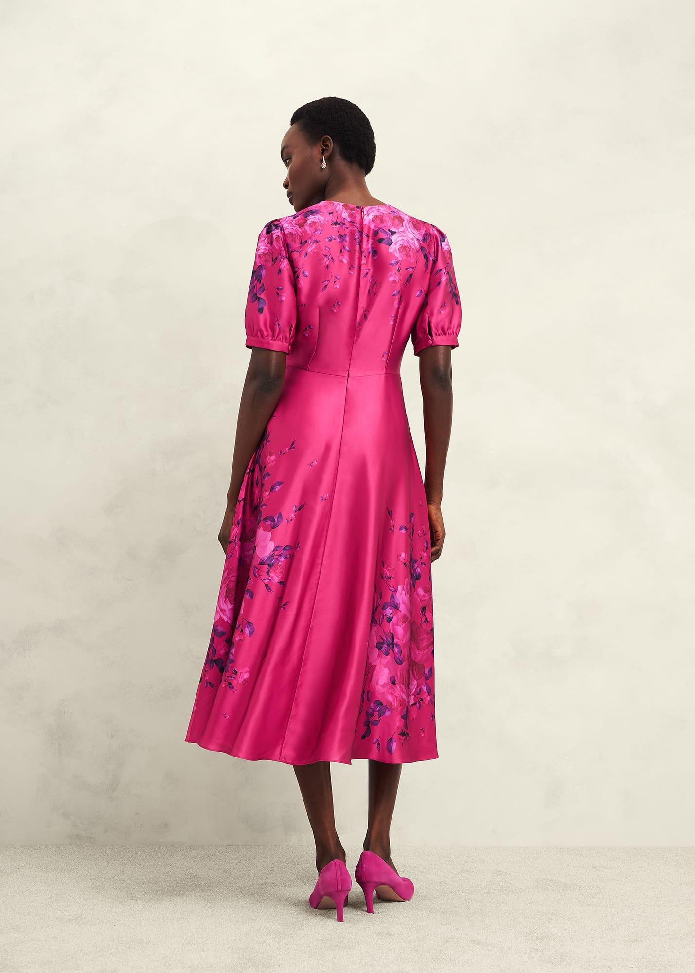 Evangeline Dress, Pink Multi, hi-res