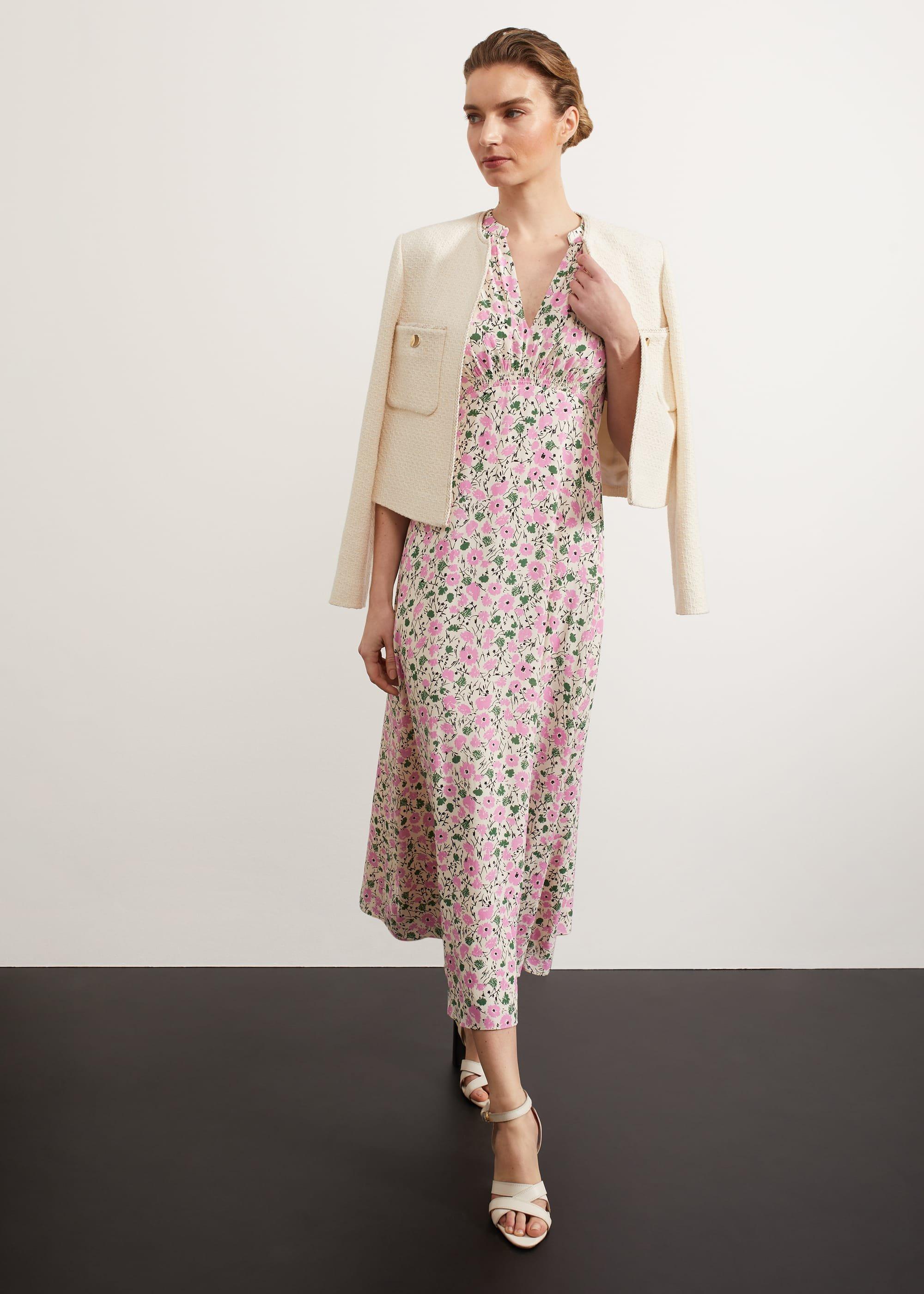 Winsford Dress, Cream Multi, hi-res