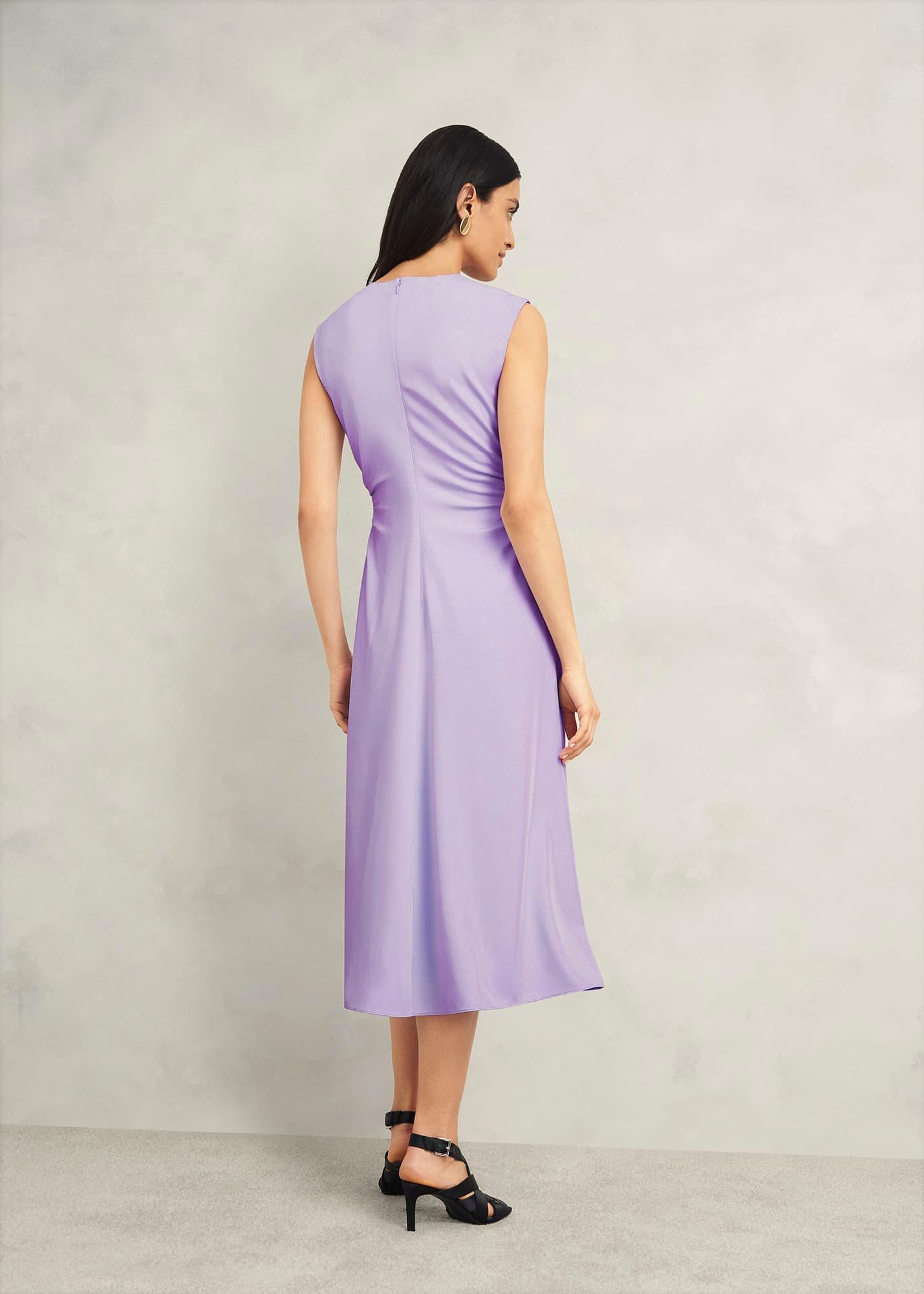 Hillier Dress, Dusted Purple, hi-res