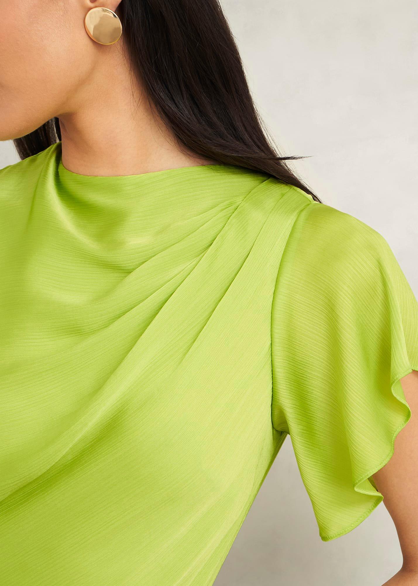 Tremeer Dress, Lime Green, hi-res