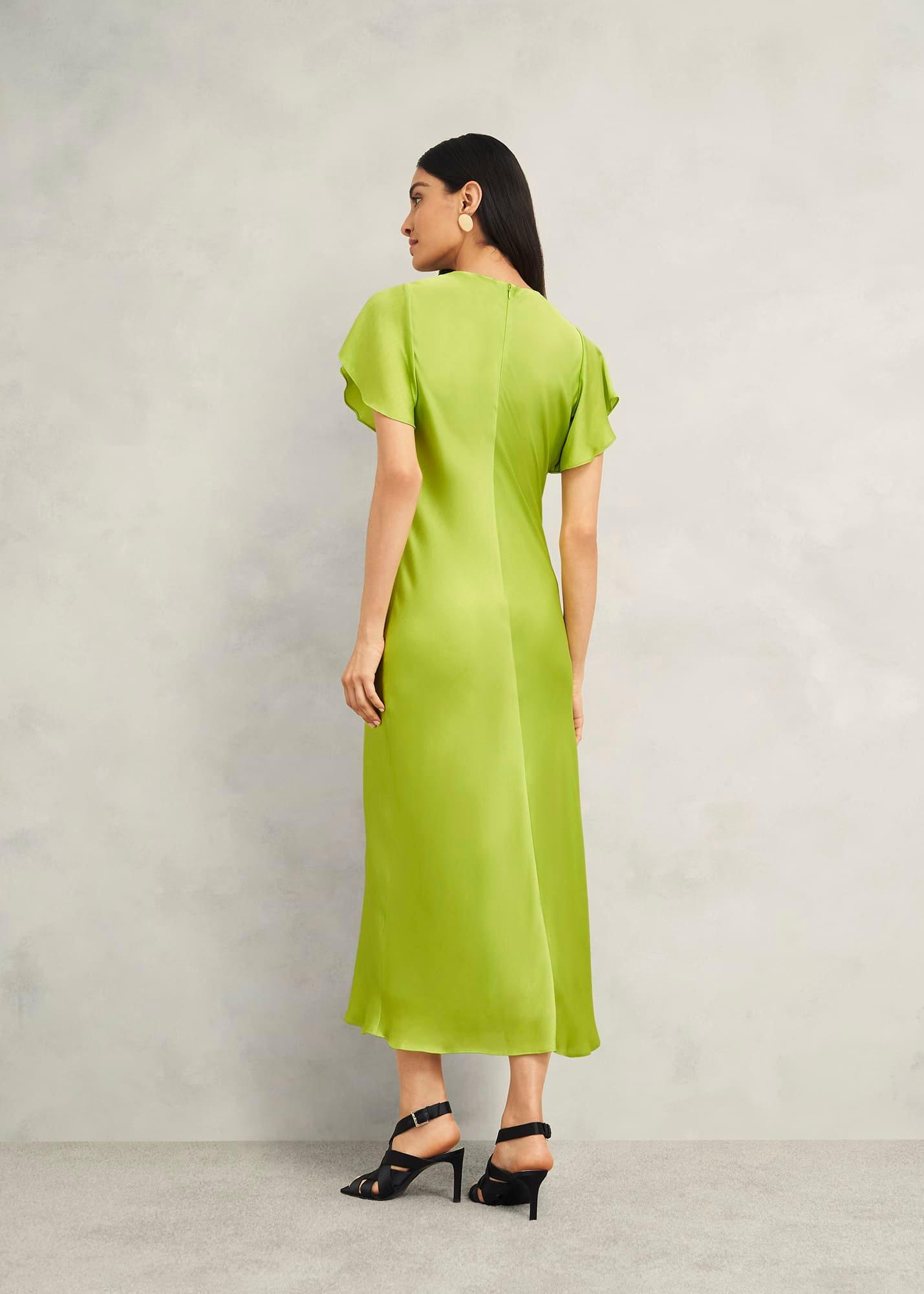 Tremeer Dress, Lime Green, hi-res