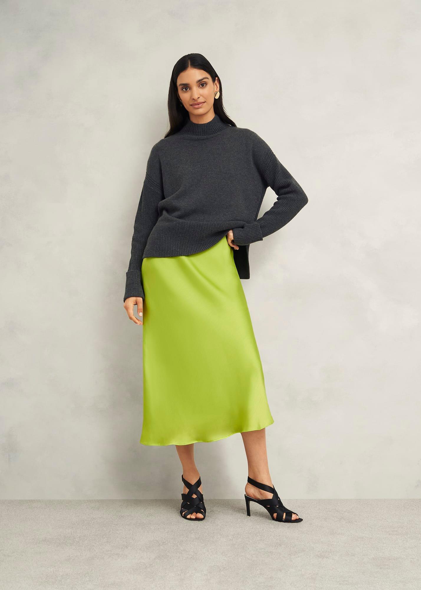 Tremeer Dress, Lime Green, hi-res