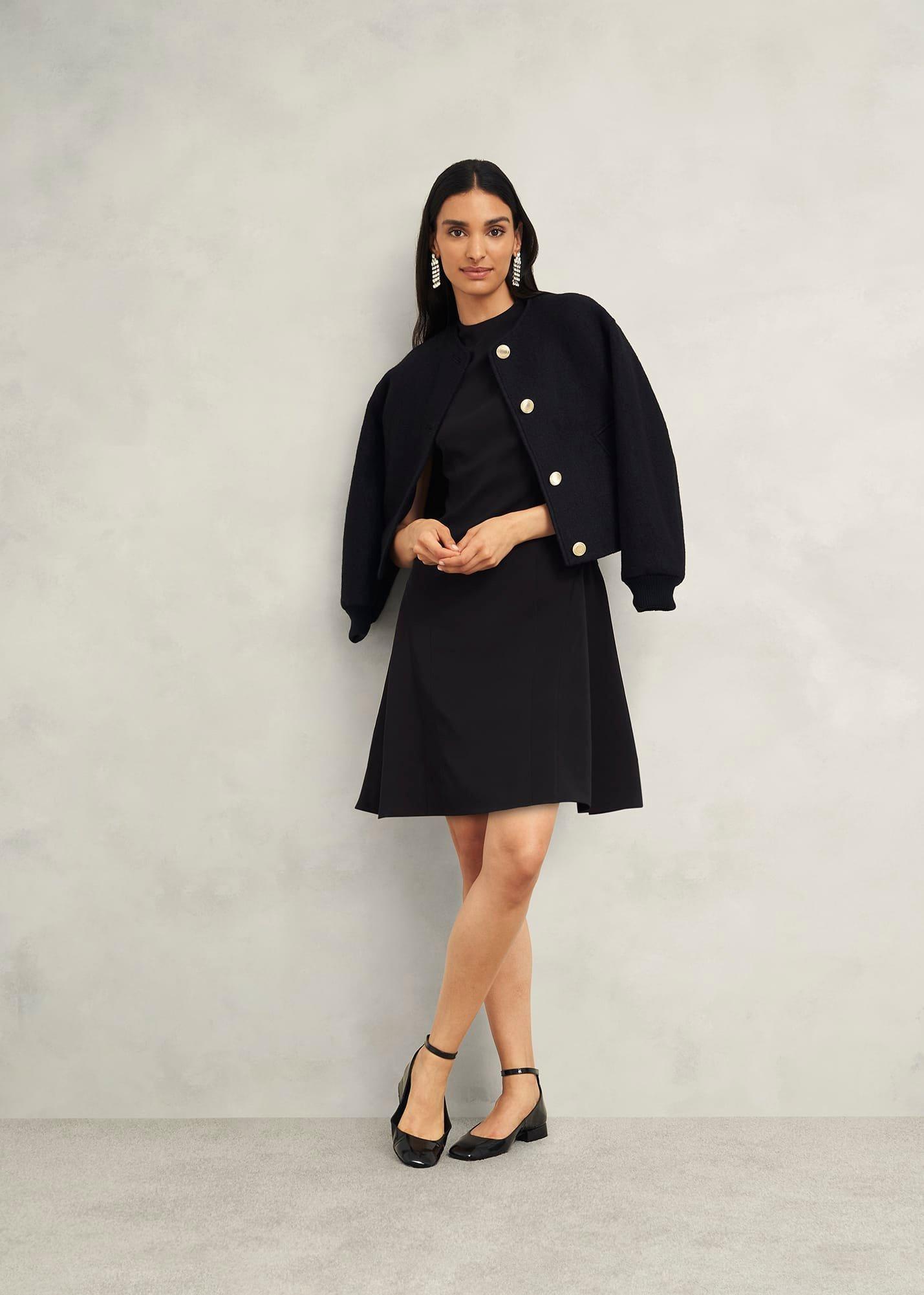 Knoll Dress, Black, hi-res