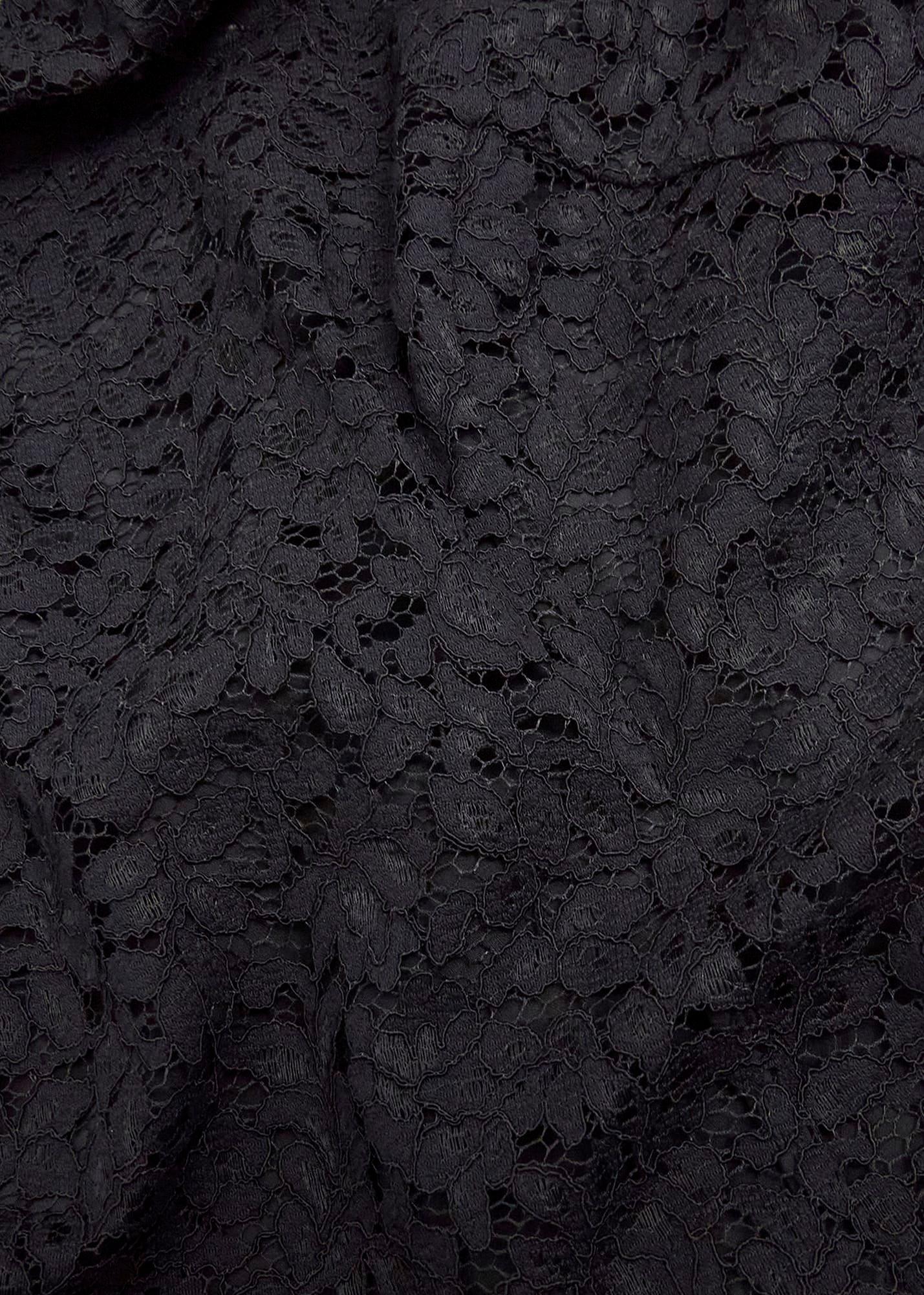 Aylesbury Lace Dress, Black, hi-res