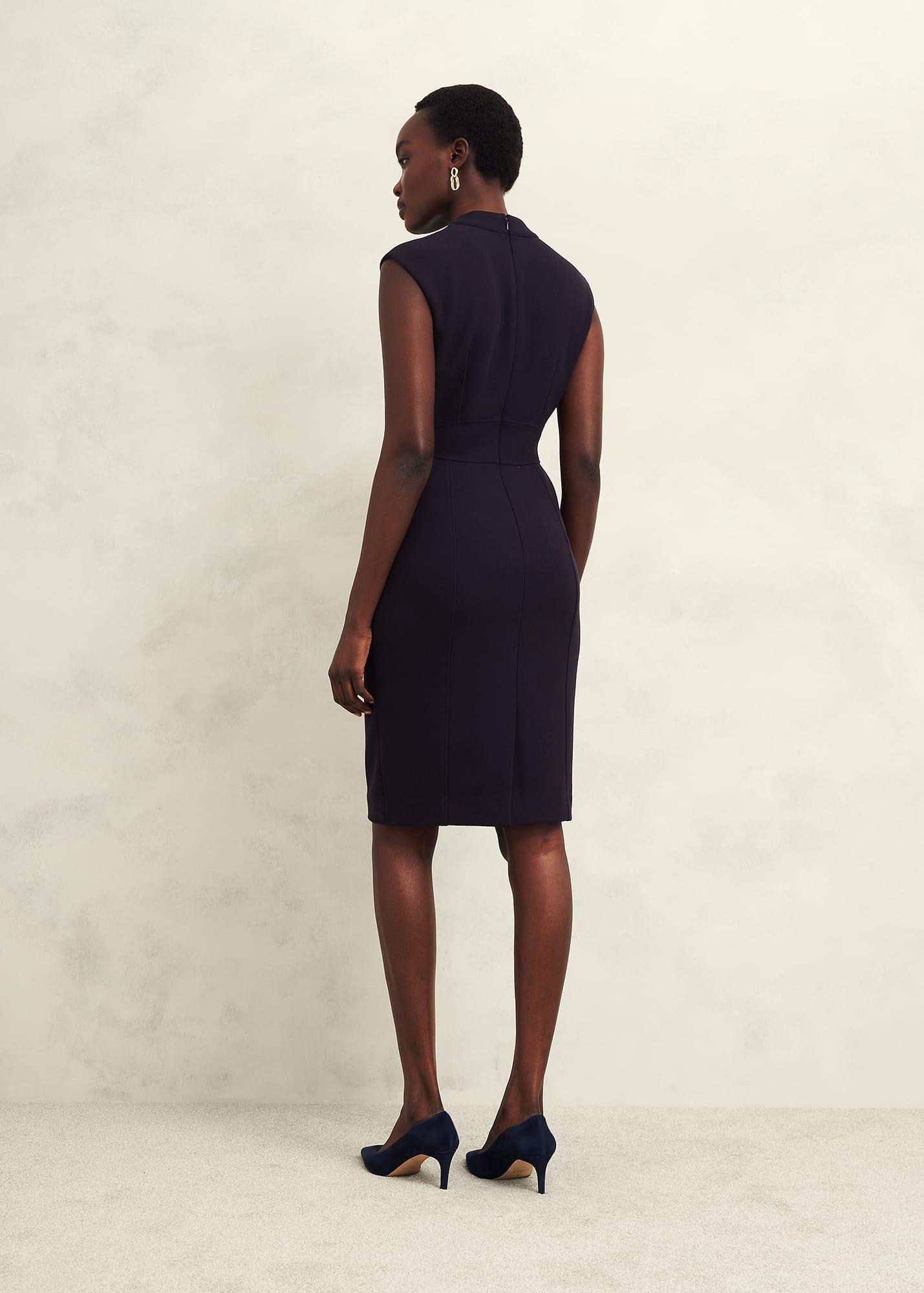 Petite Aly Dress, Navy, hi-res