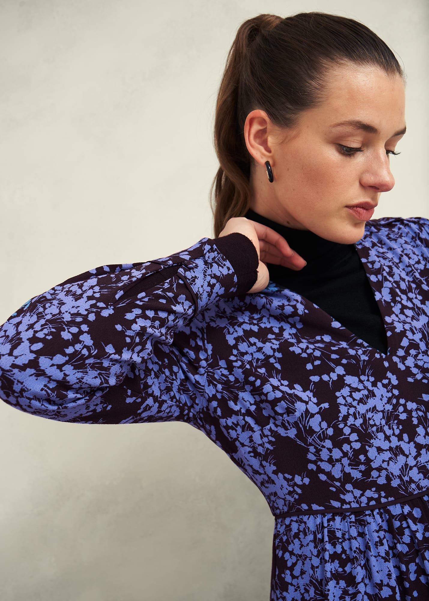 Tillie Dress, Navy, hi-res