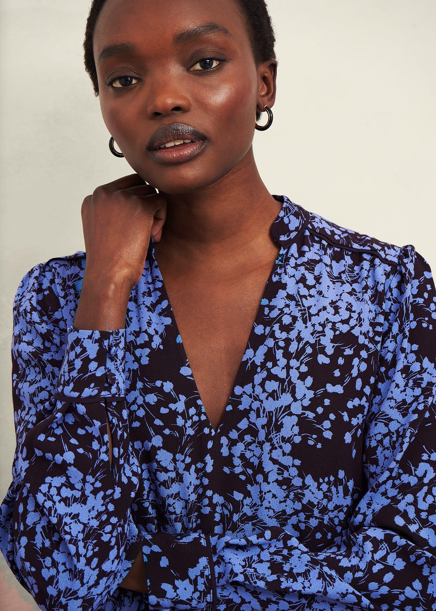 Tillie Dress, Navy, hi-res