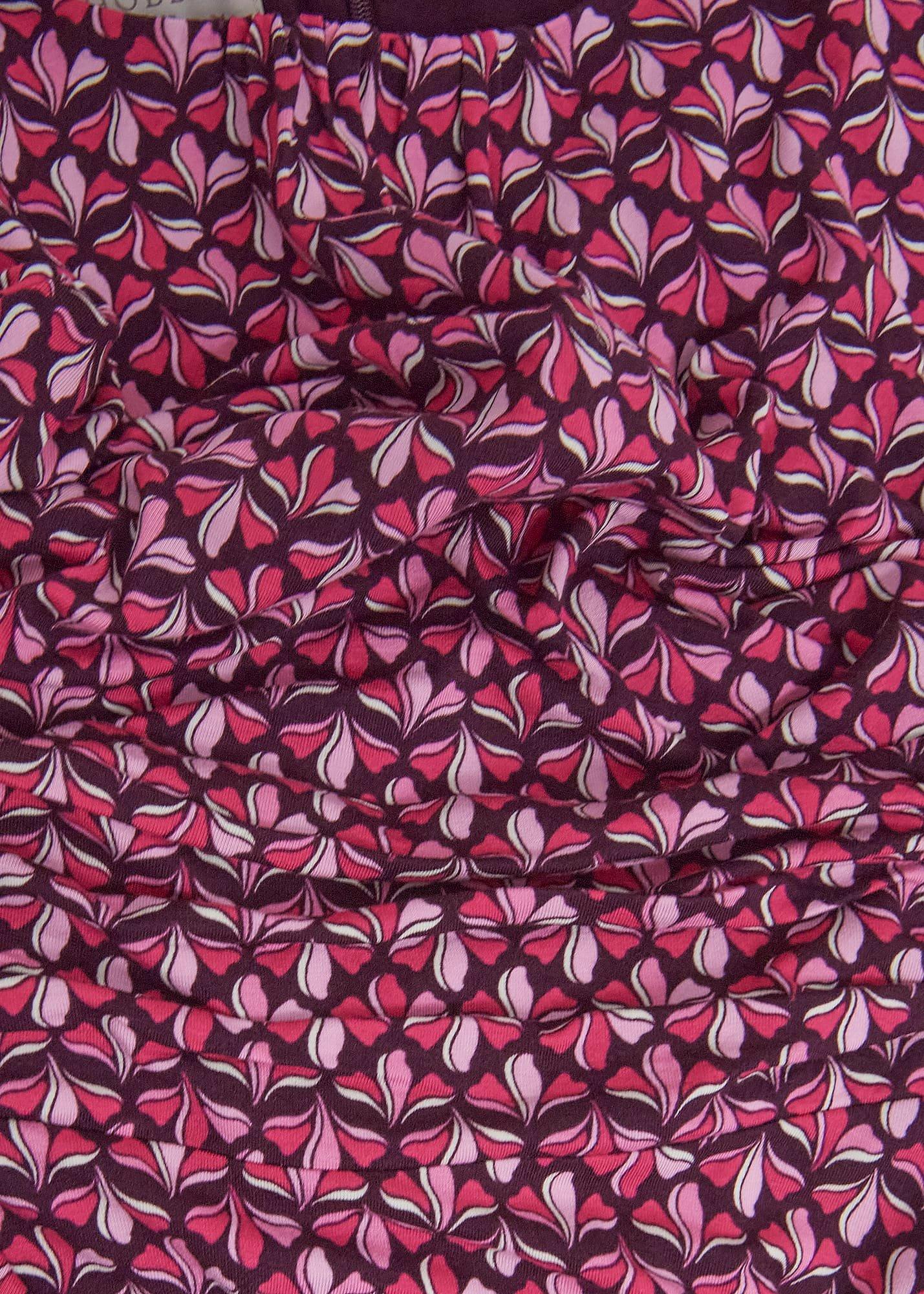 Petite Bayview Jersey Dress, Pink Multi, hi-res