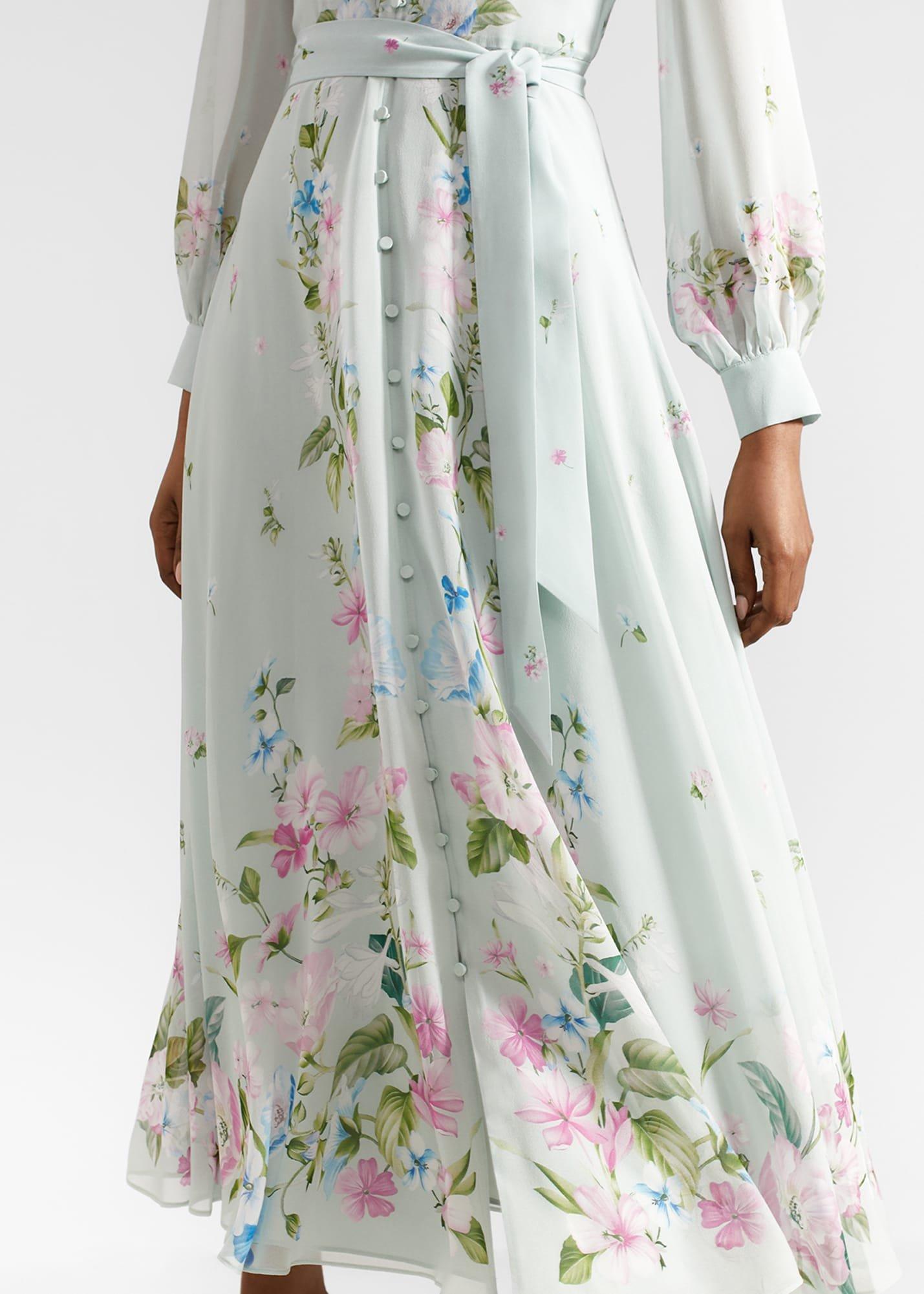 Petite Maribella Dress, Green Multi, hi-res