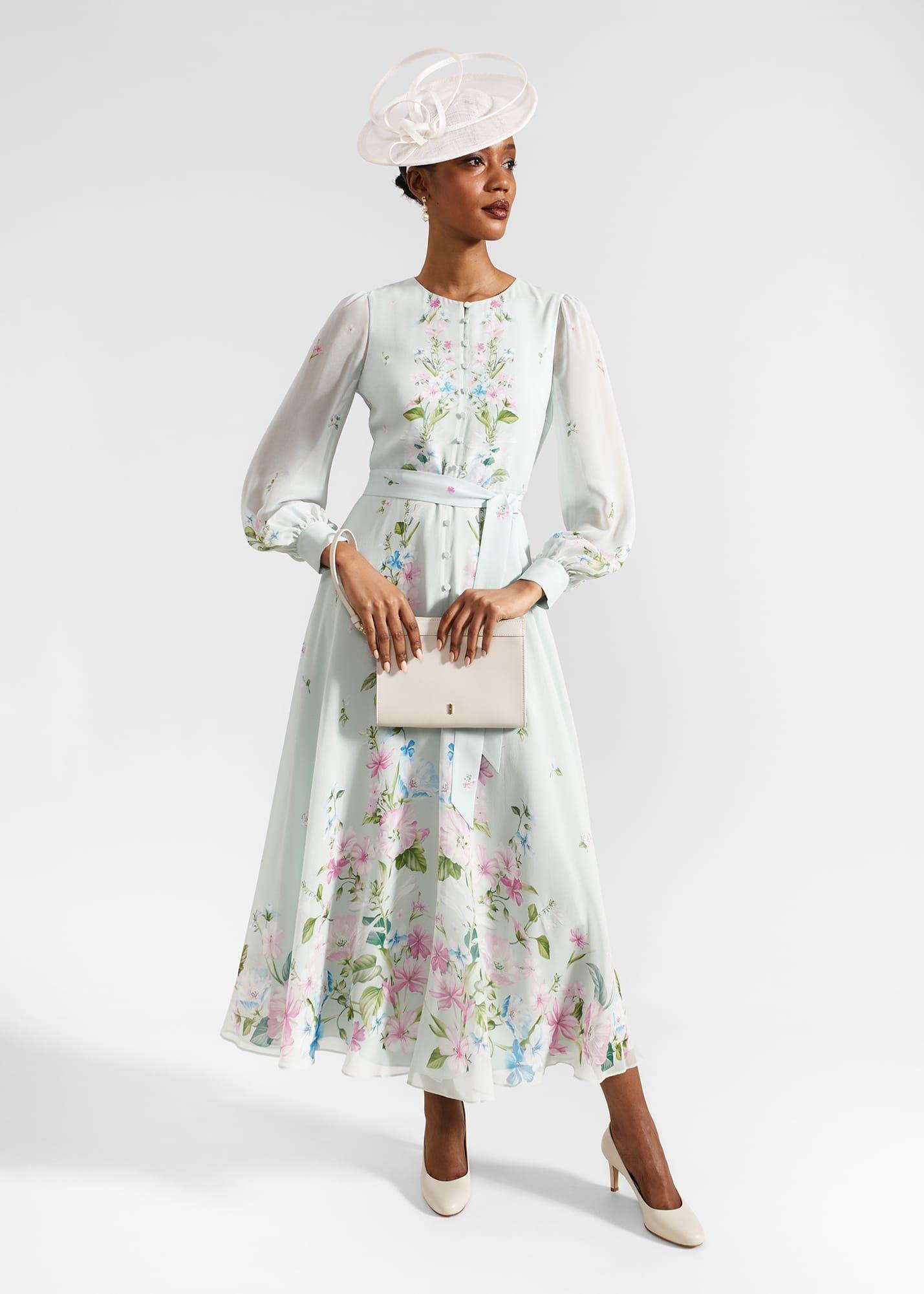 Petite Maribella Dress, Green Multi, hi-res