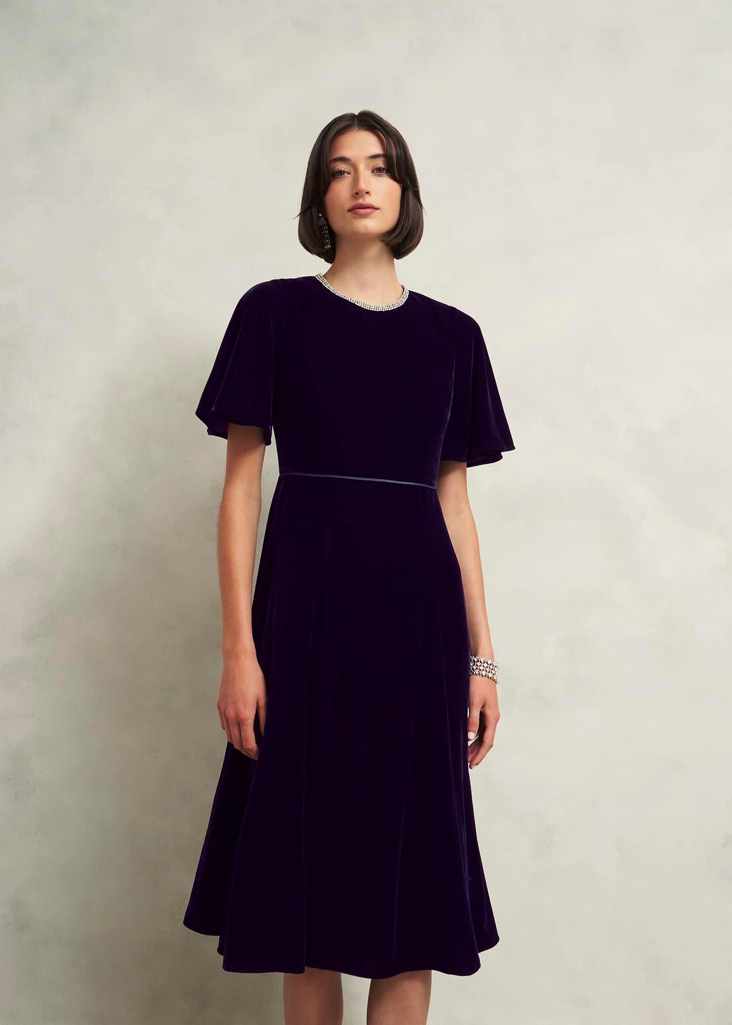 Catalina Velvet Dress