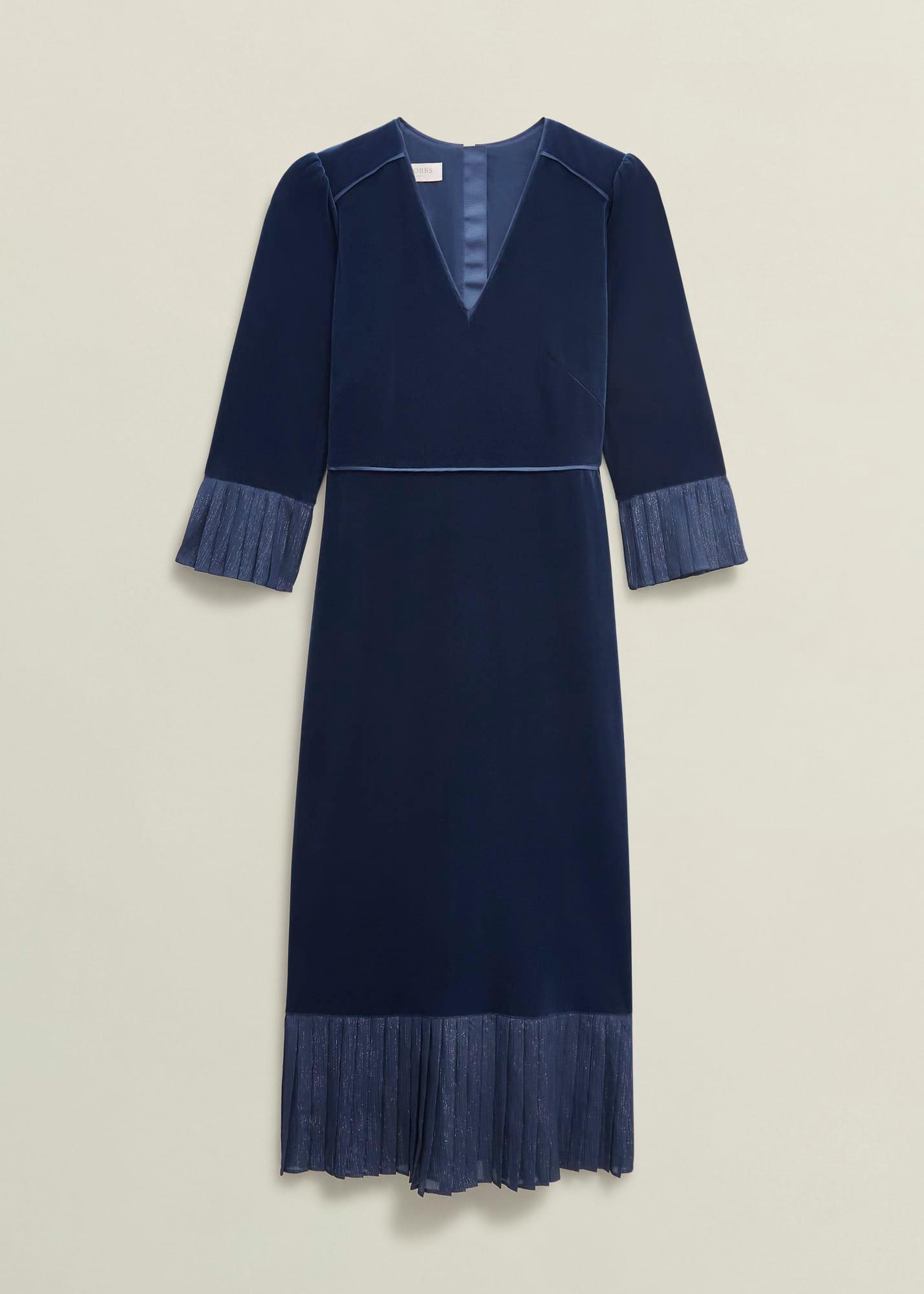 Petite Mary Dress, Riverside Blue, hi-res