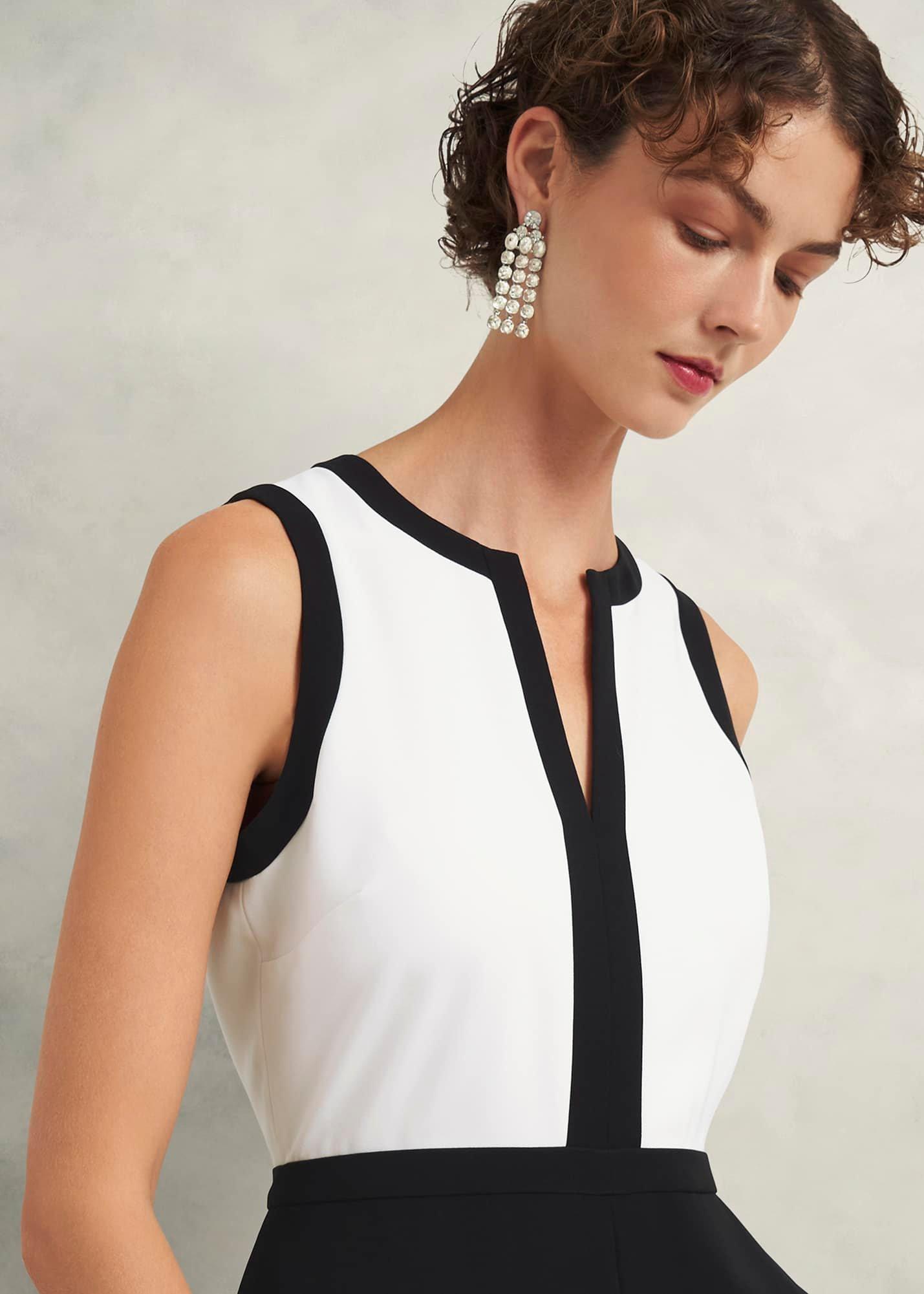 Mannington Jumpsuit, Black Ivory, hi-res