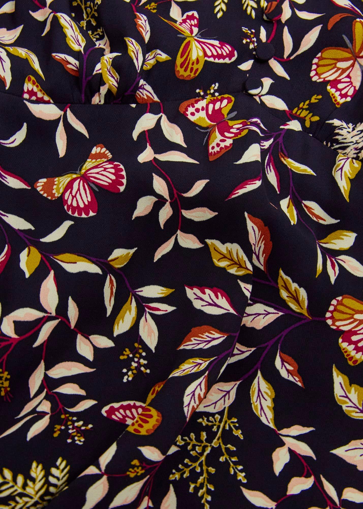 Zainah Dress, Navy Multi, hi-res