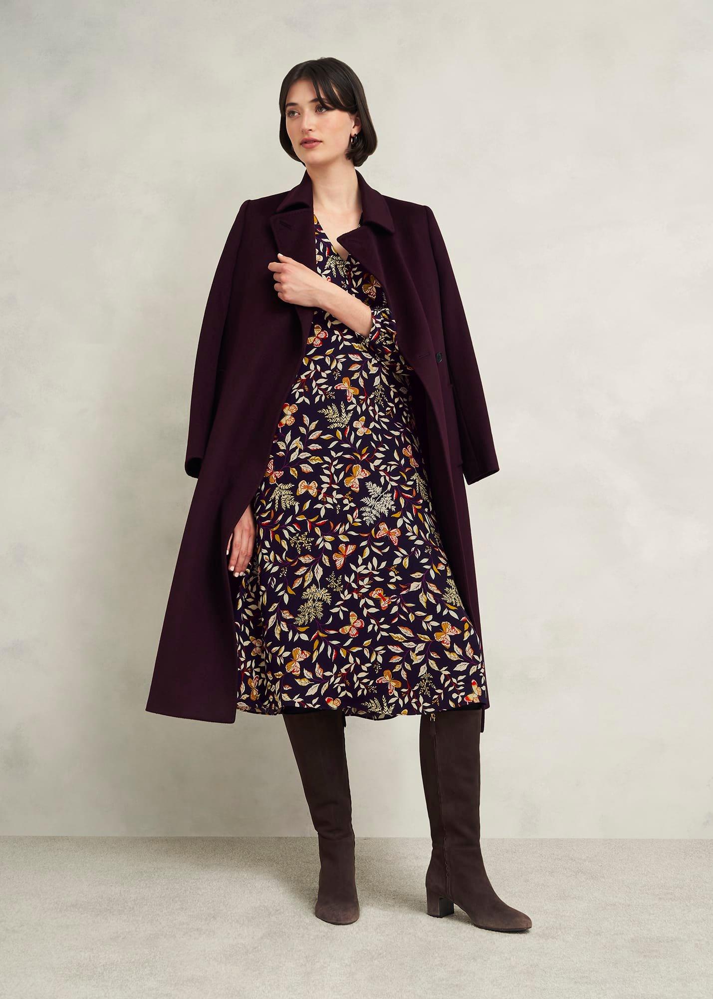 Petite Zainah Dress, Navy Multi, hi-res