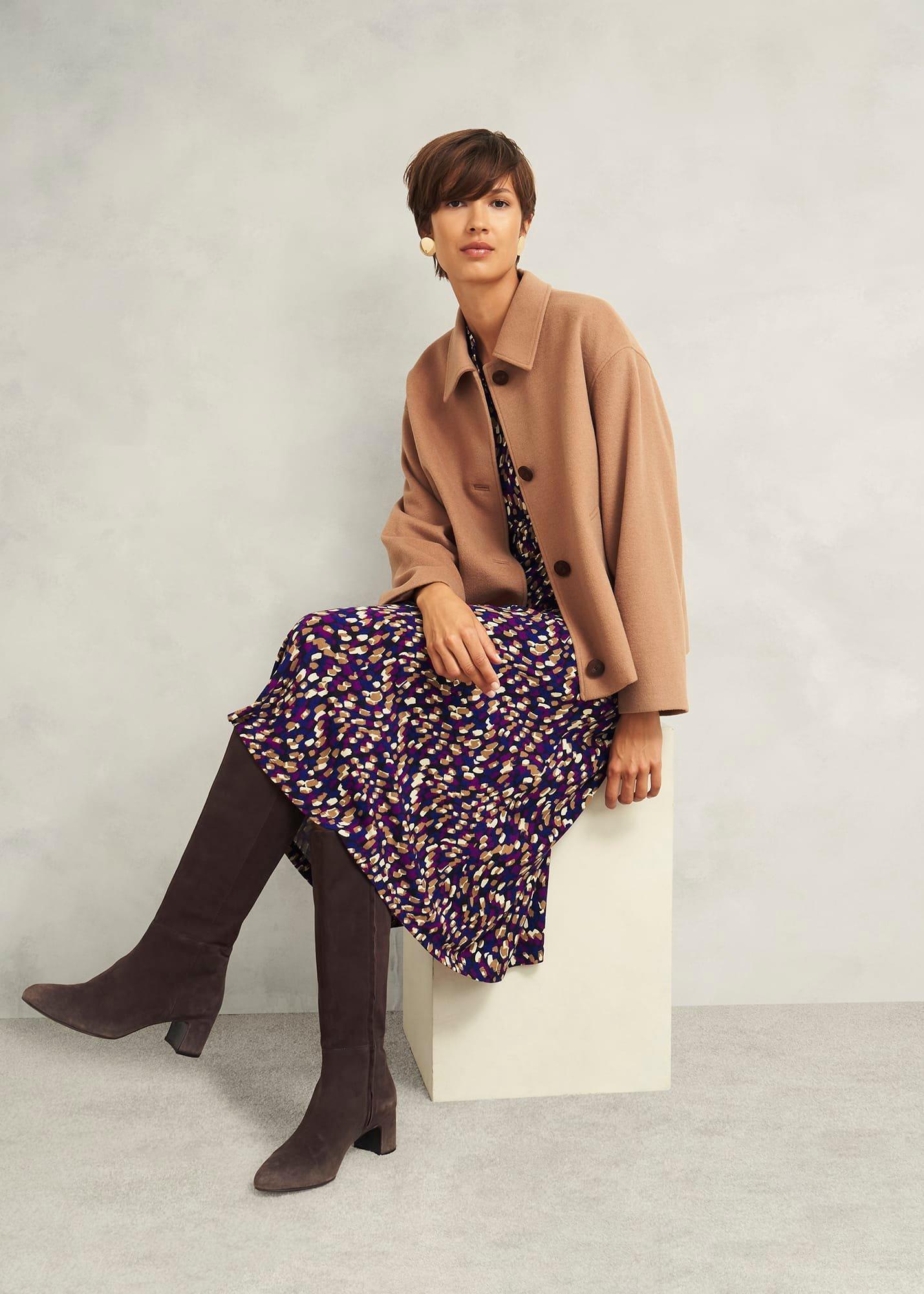 Harlie Jersey Dress, Multi, hi-res