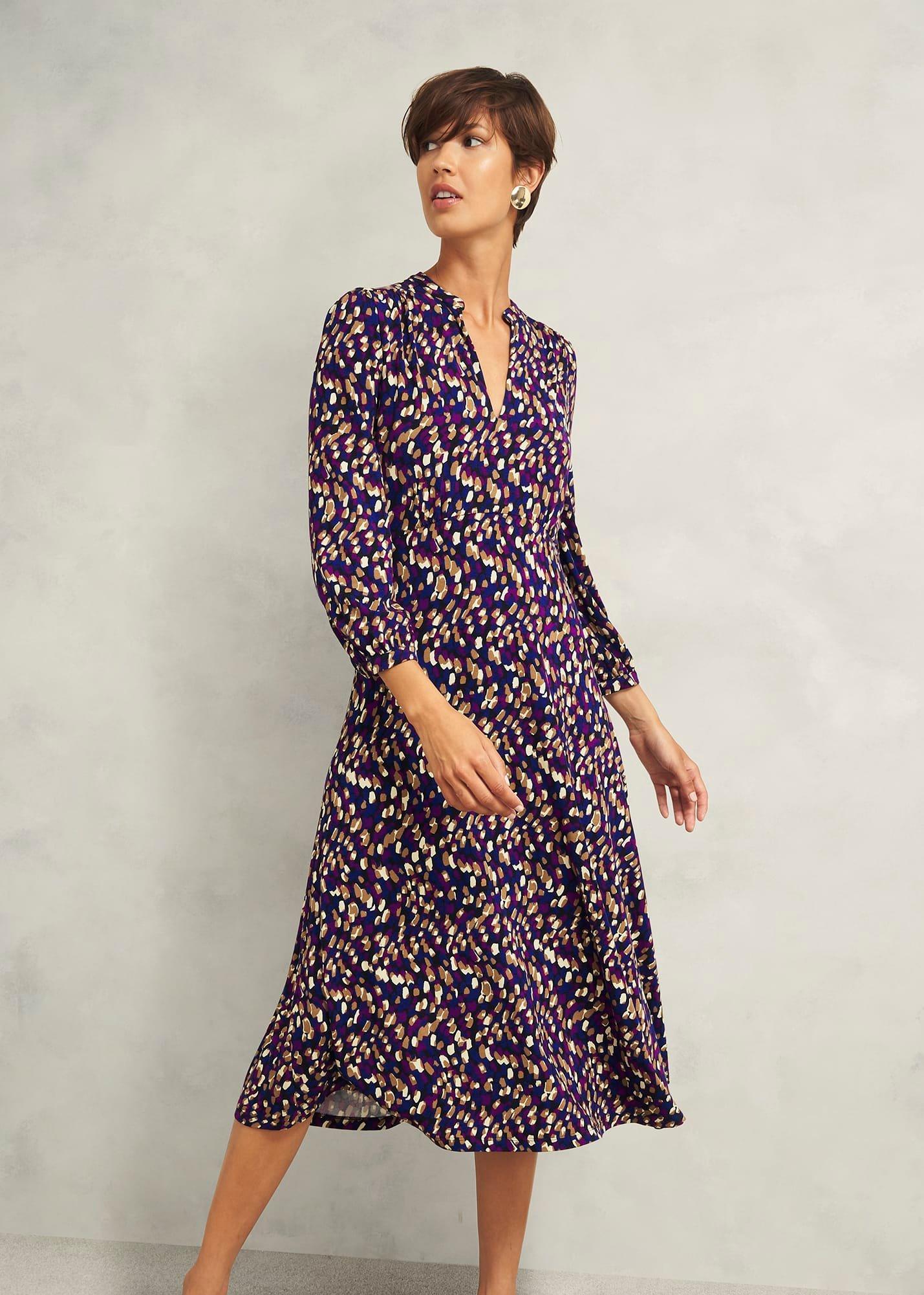 Harlie Jersey Dress, Multi, hi-res