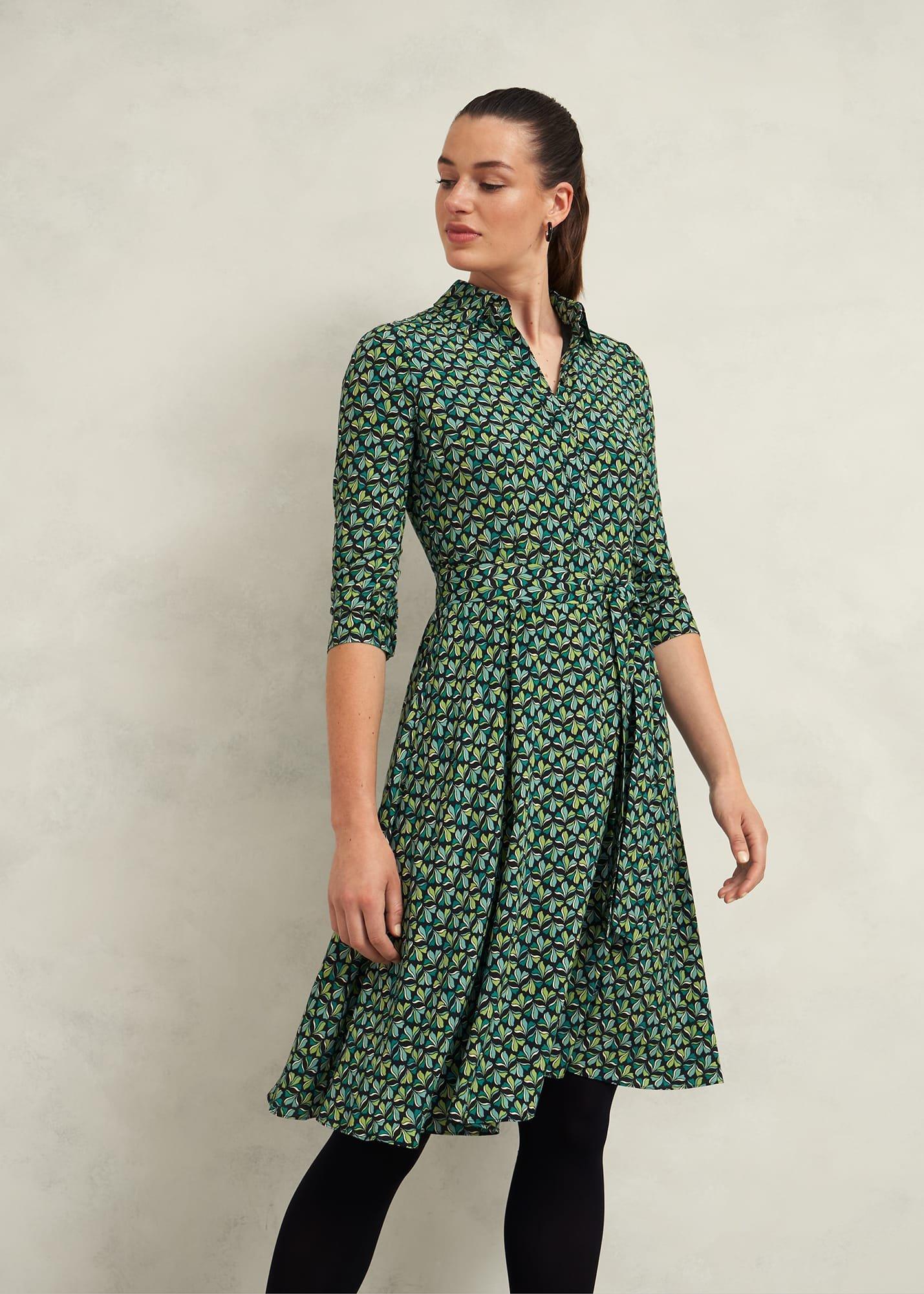 Alex Dress, Green Multi, hi-res