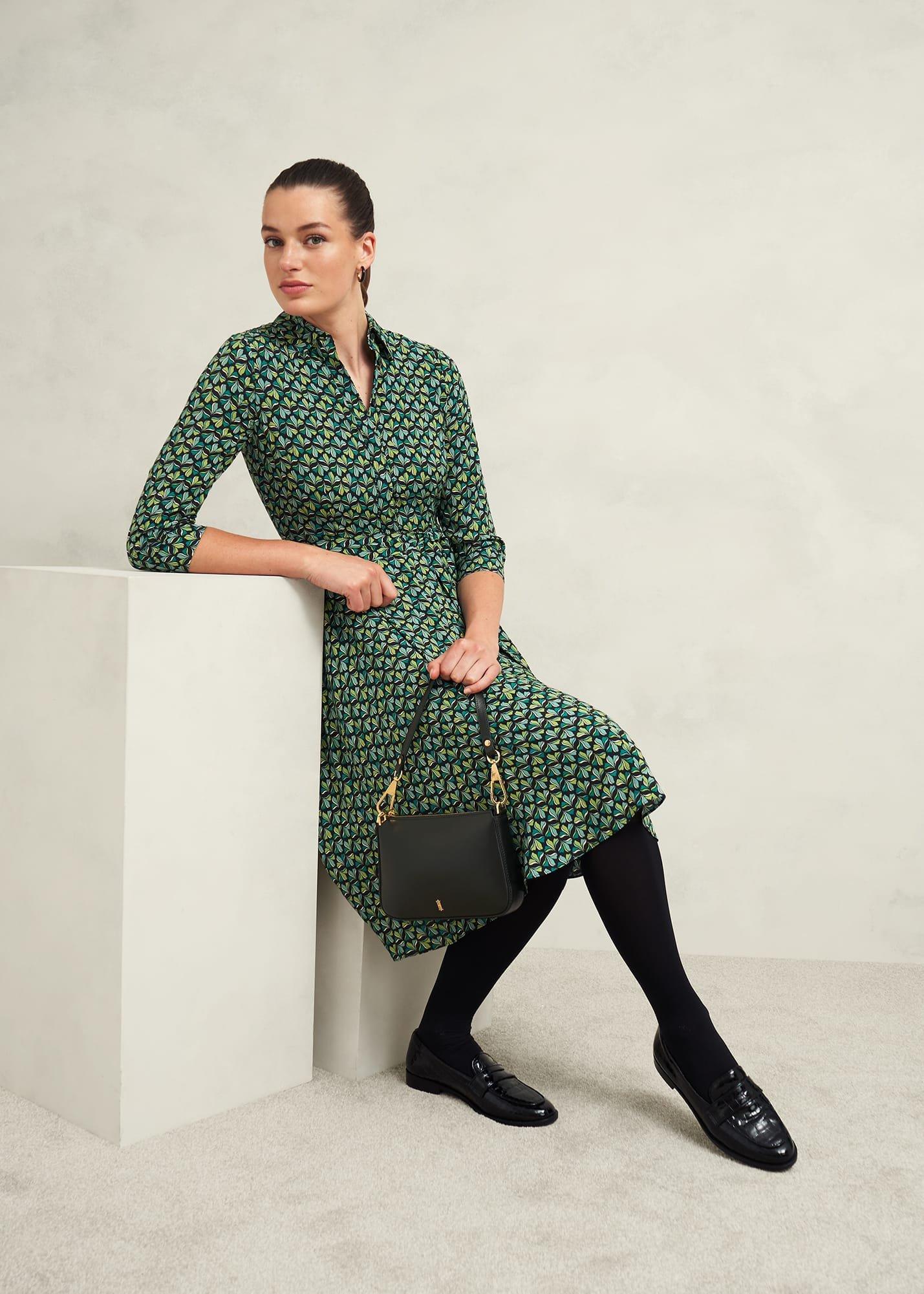 Petite Alex Dress, Green Multi, hi-res
