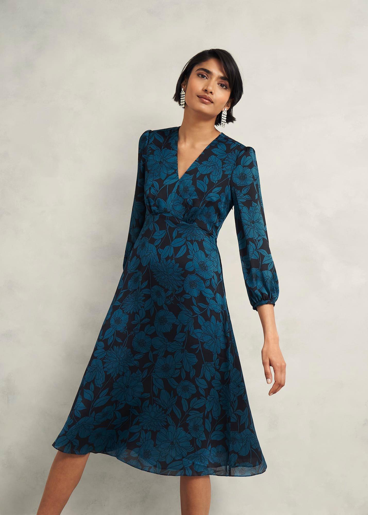 Romina Dress, Black Kyanite, hi-res