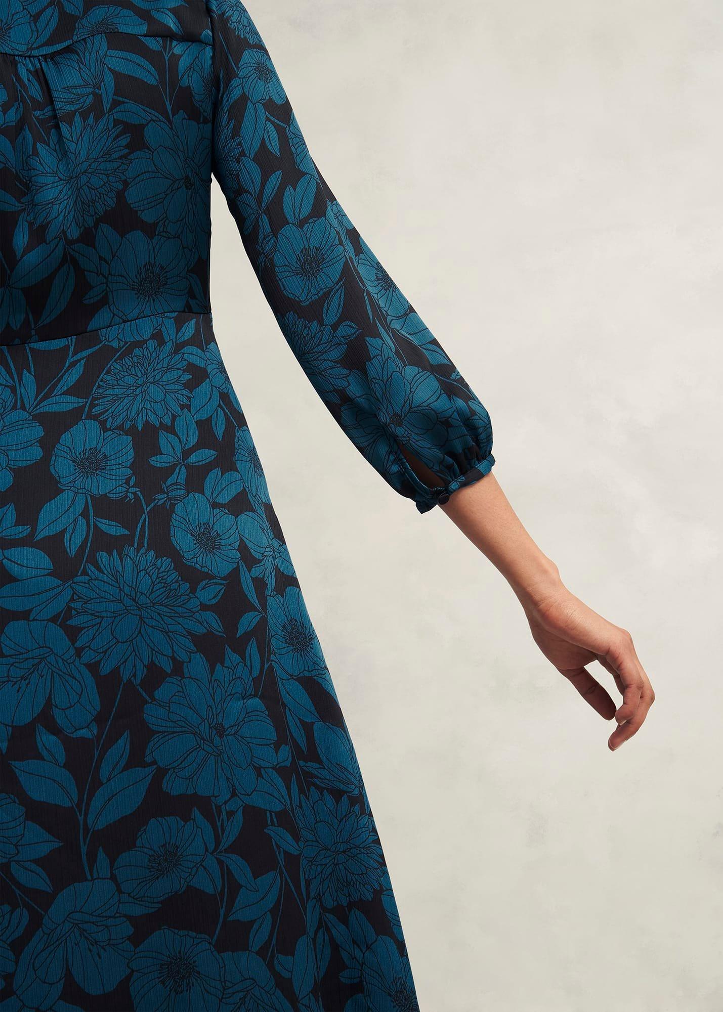 Petite Romina Dress, Black Kyanite, hi-res