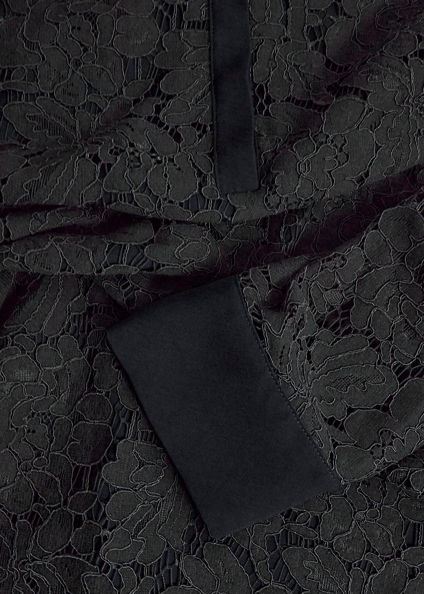 Marciella Lace Dress, Black, hi-res