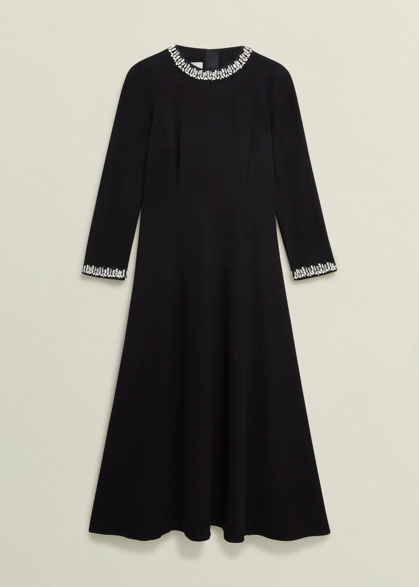 Eugenie Trim Detail Dress