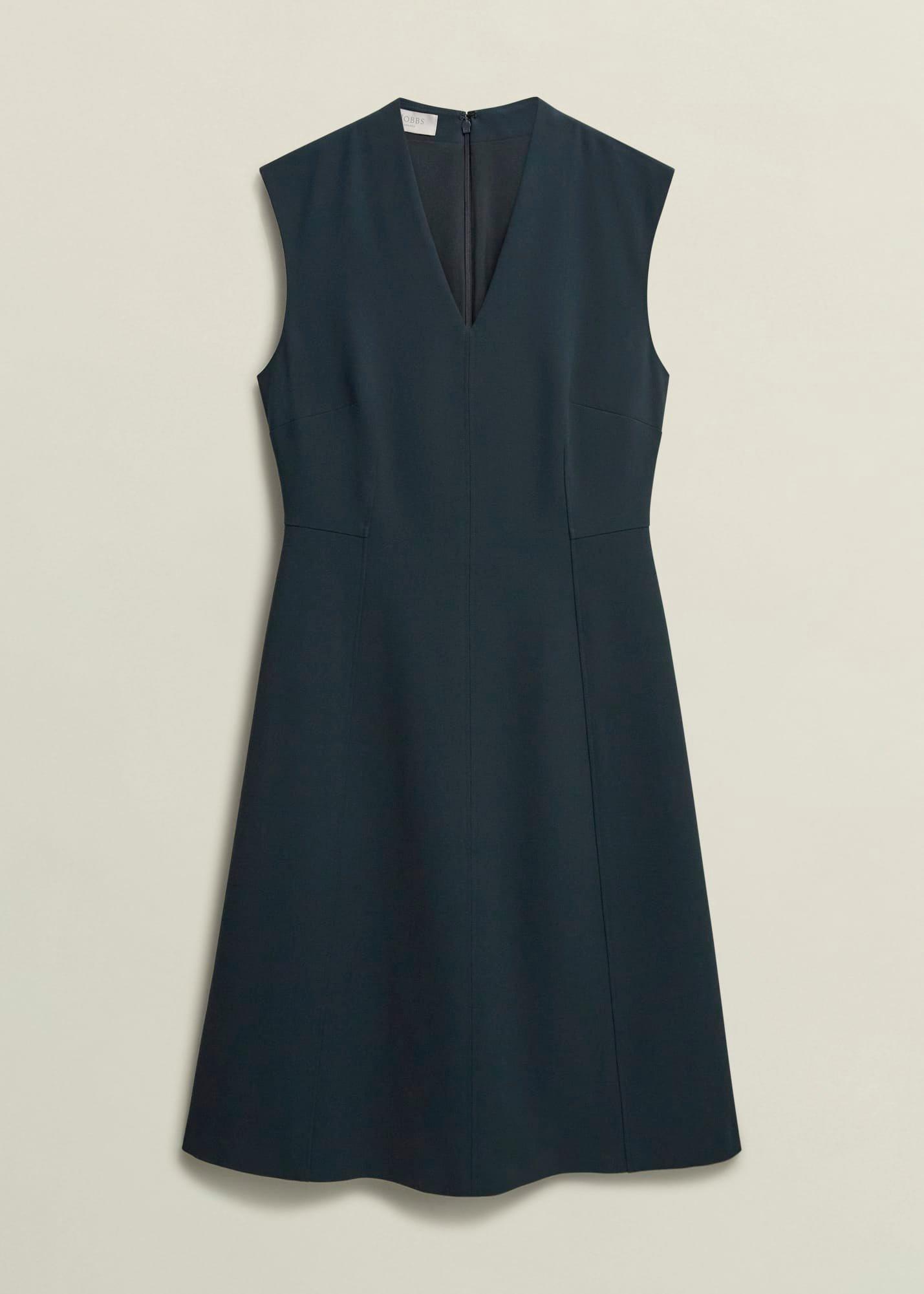 Petite Marina Dress, Evergreen, hi-res