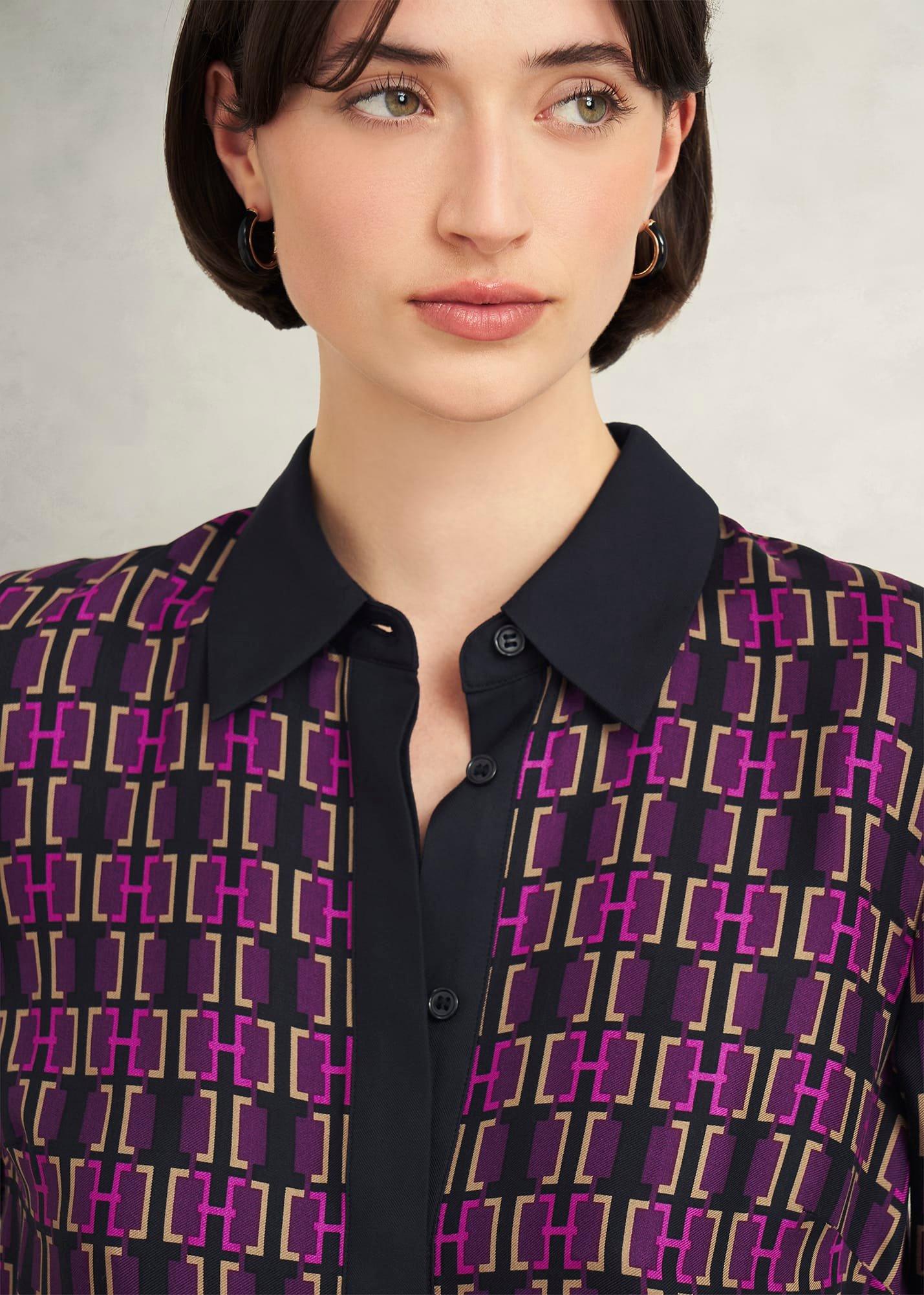 Aubrey Dress, Purple Multi, hi-res