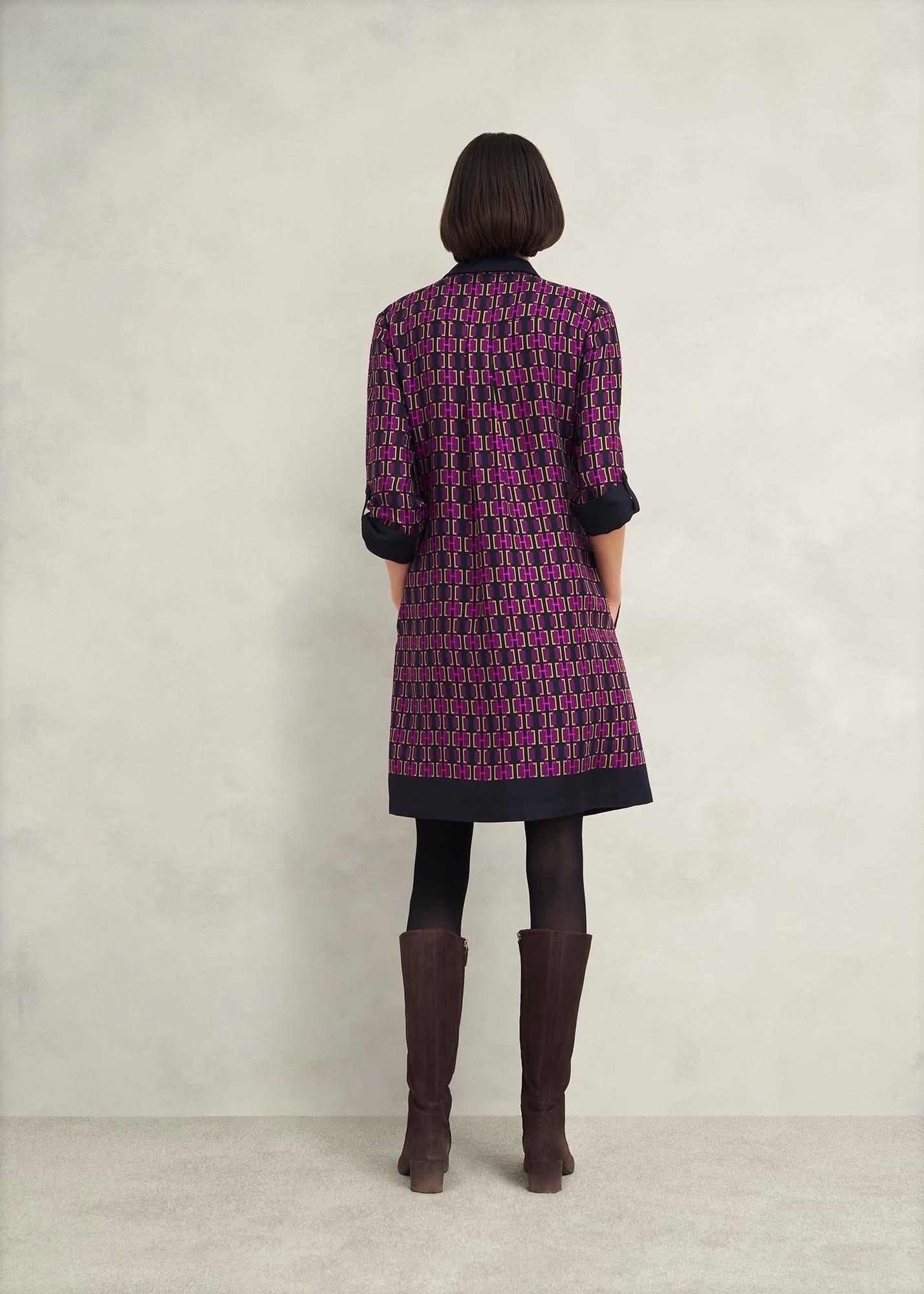 Aubrey Dress, Purple Multi, hi-res