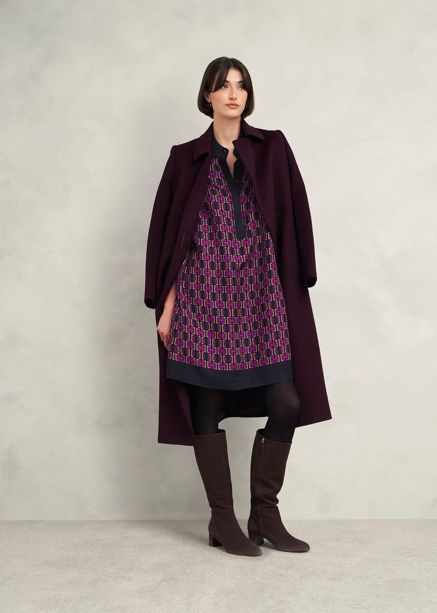 Aubrey Dress, Purple Multi, hi-res