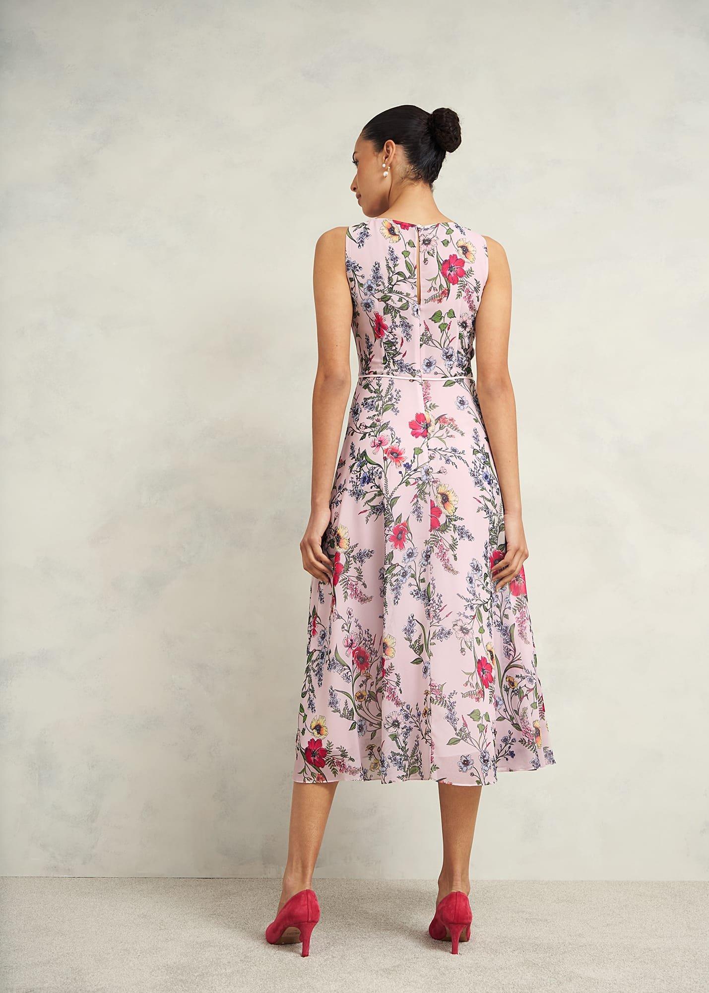 Carly Dress, Pale Pink Multi, hi-res