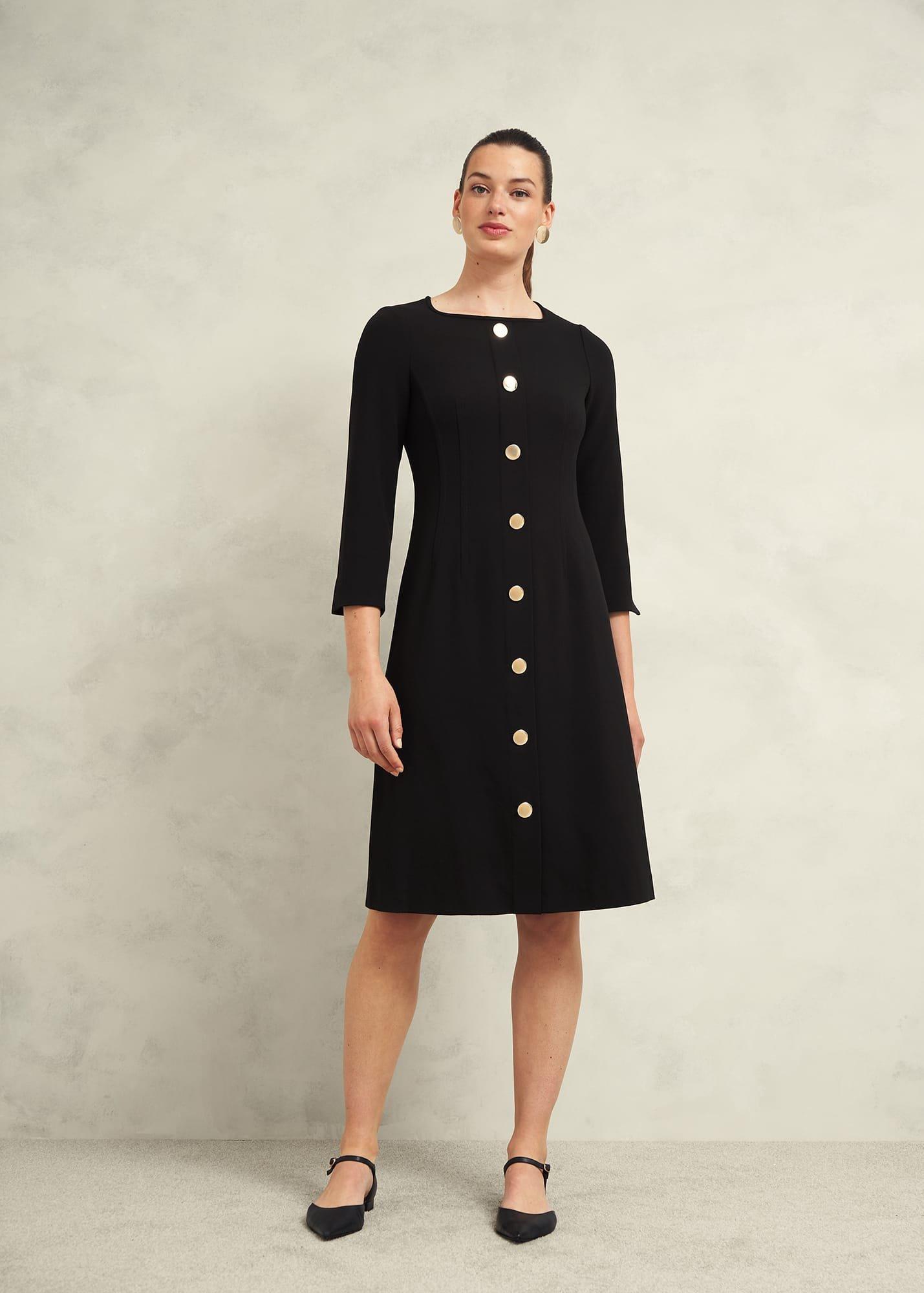 Marsha Dress, Black, hi-res