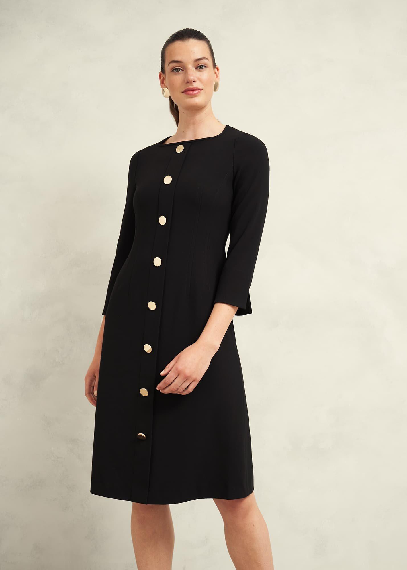 Marsha Dress, Black, hi-res