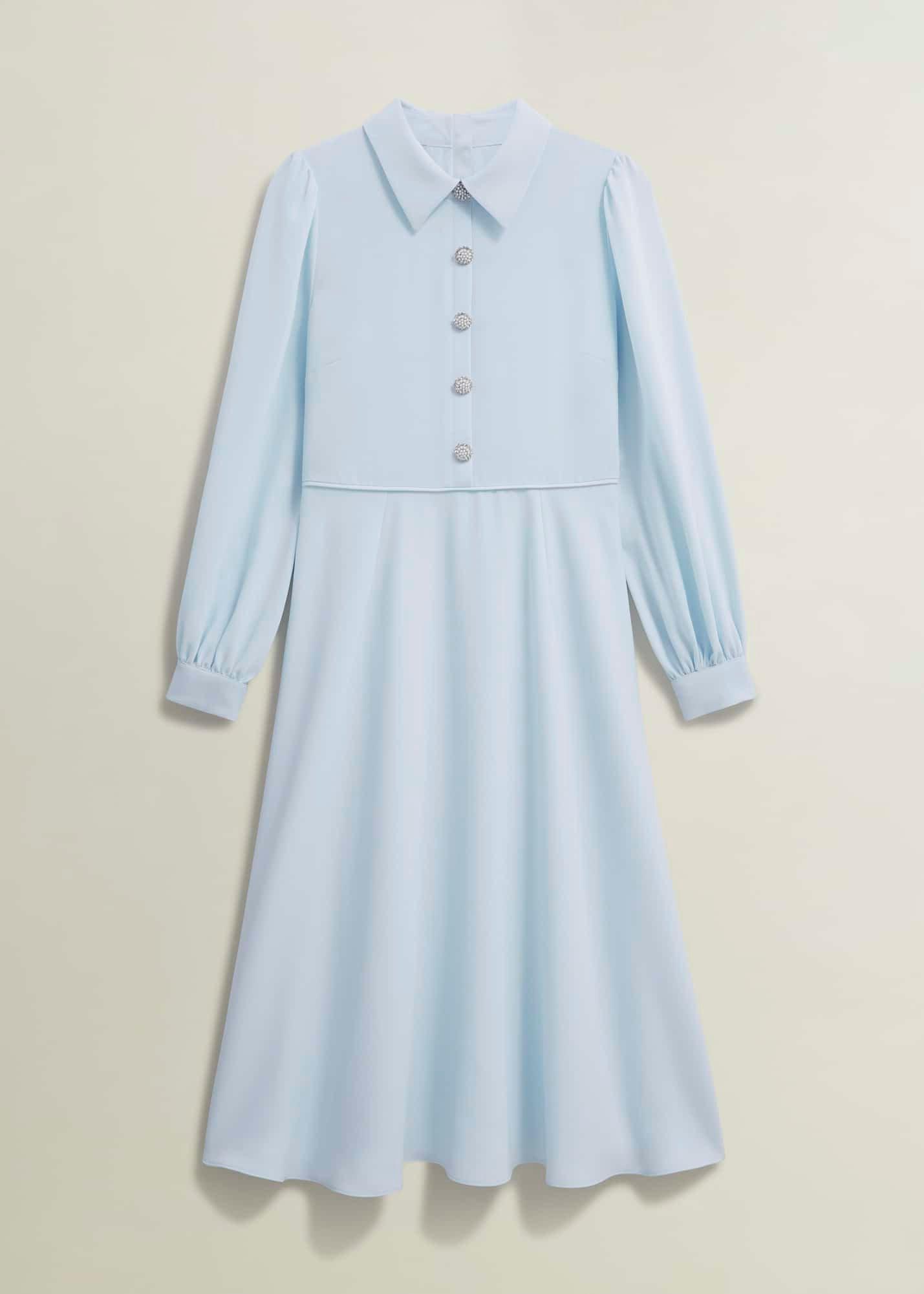 Ayla Dress, Pale Blue, hi-res